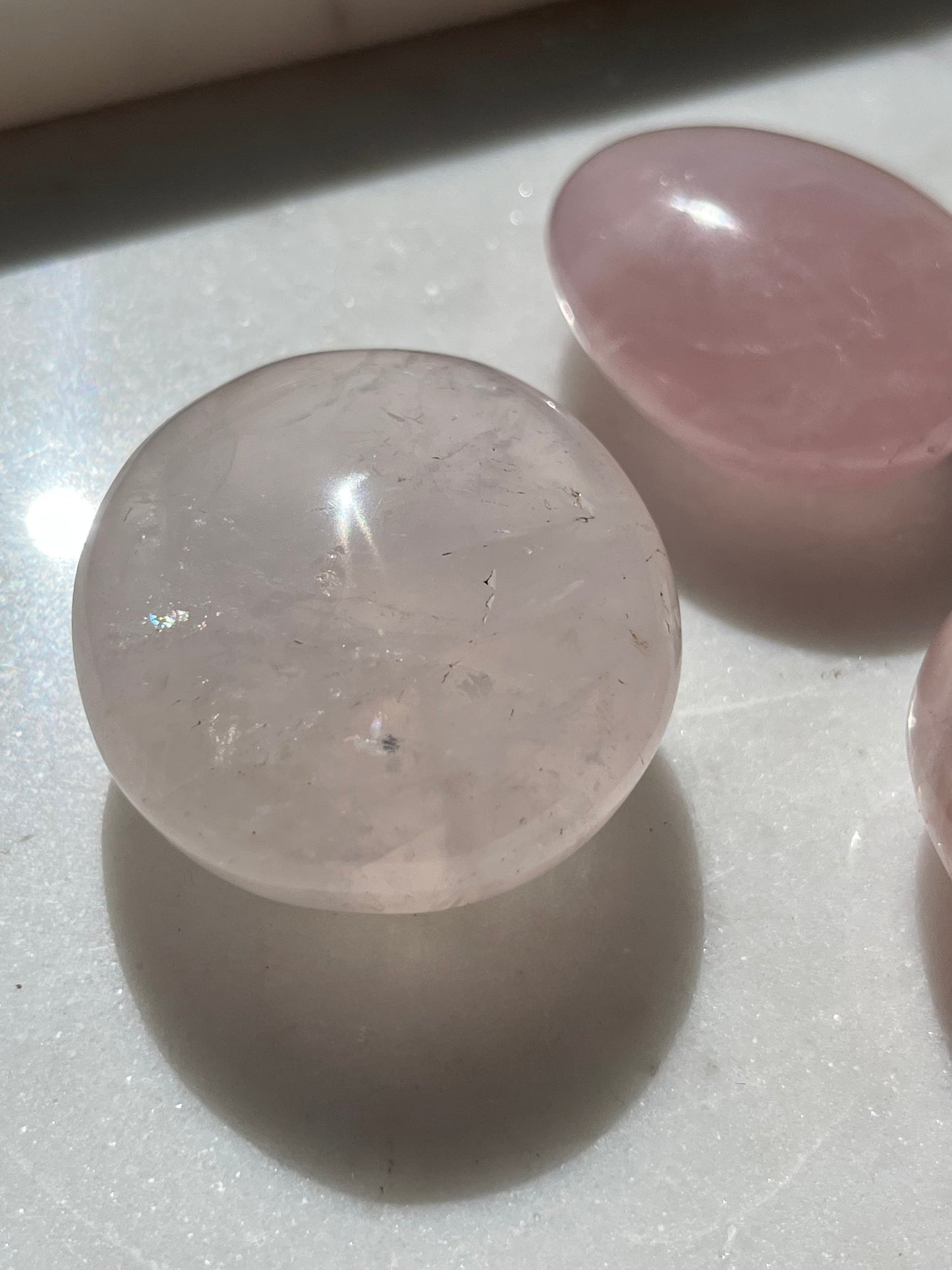 Rose Quartz Palmstone