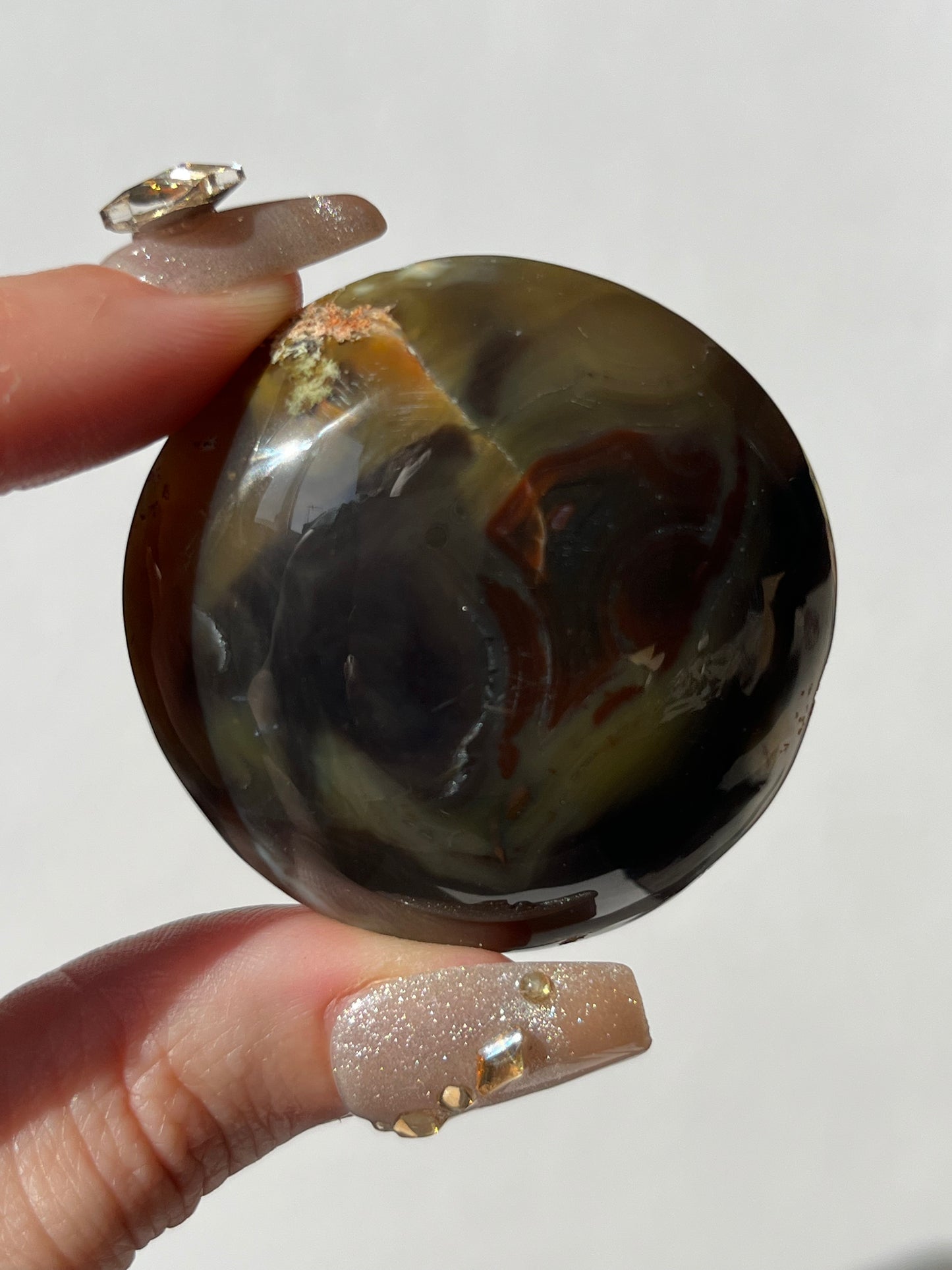 East Indonesian Agate Medallion A
