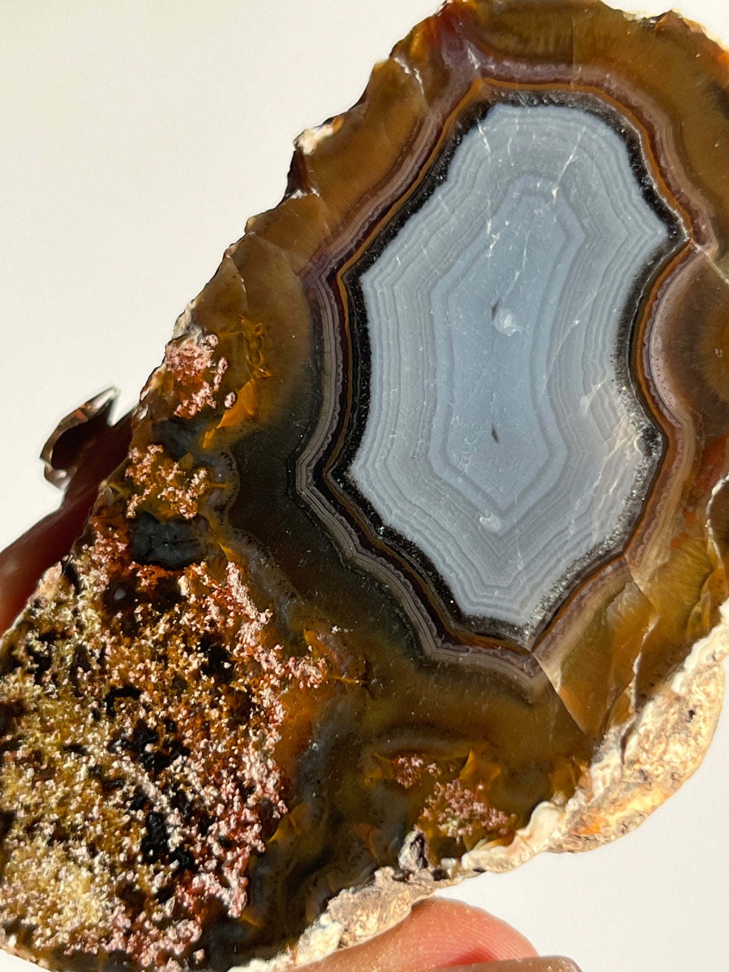 “Stormlight Relics” East Indonesian Agate Pair B