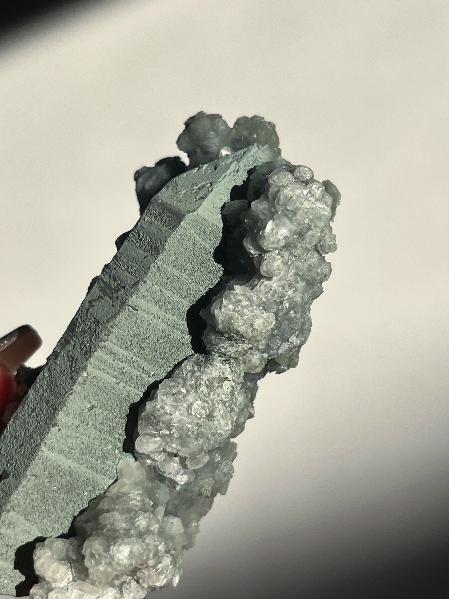 Euci Quartz with Coin Petal Calcite Specimen R