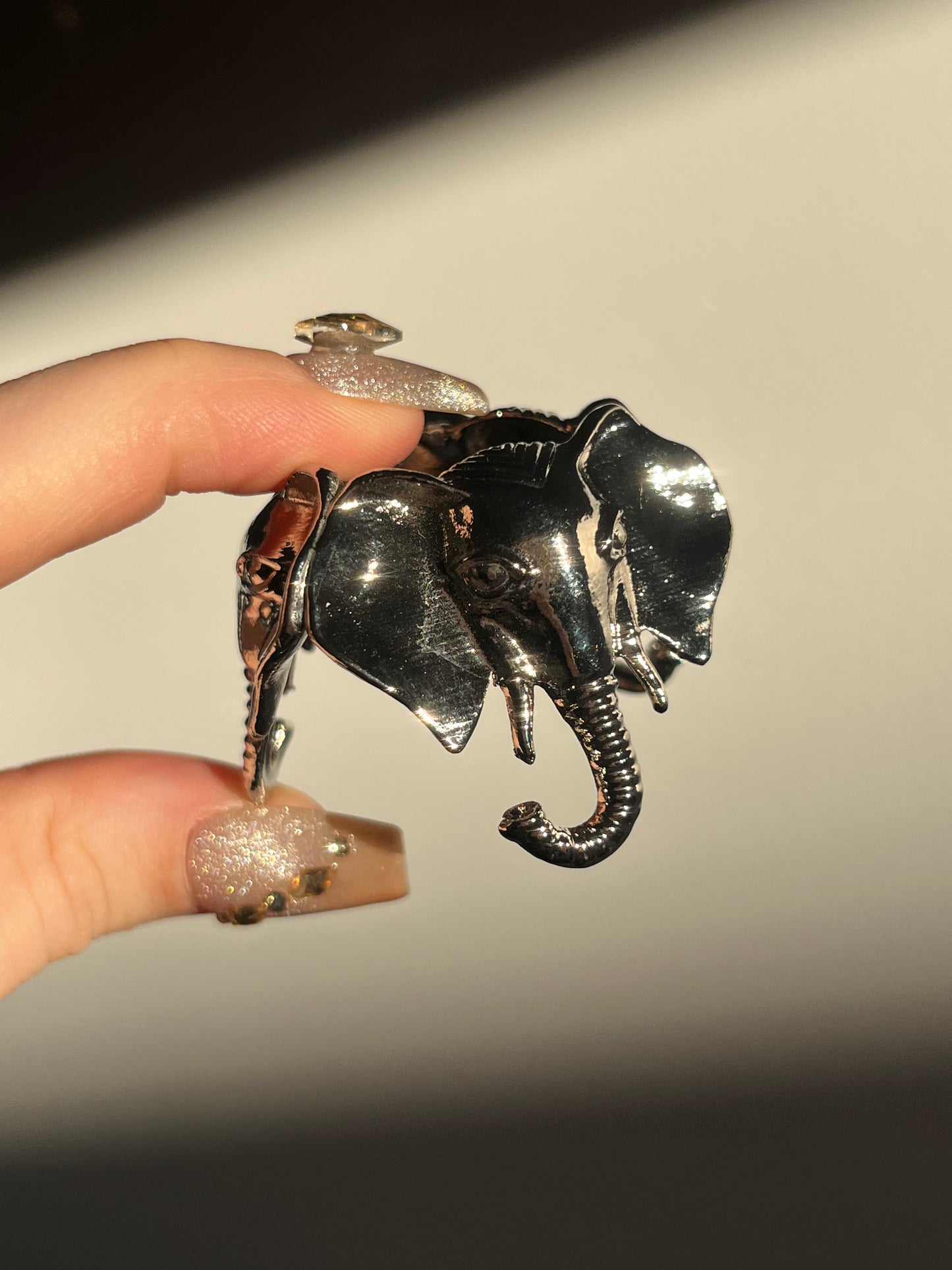 "Ganesha" Silver Display Stand