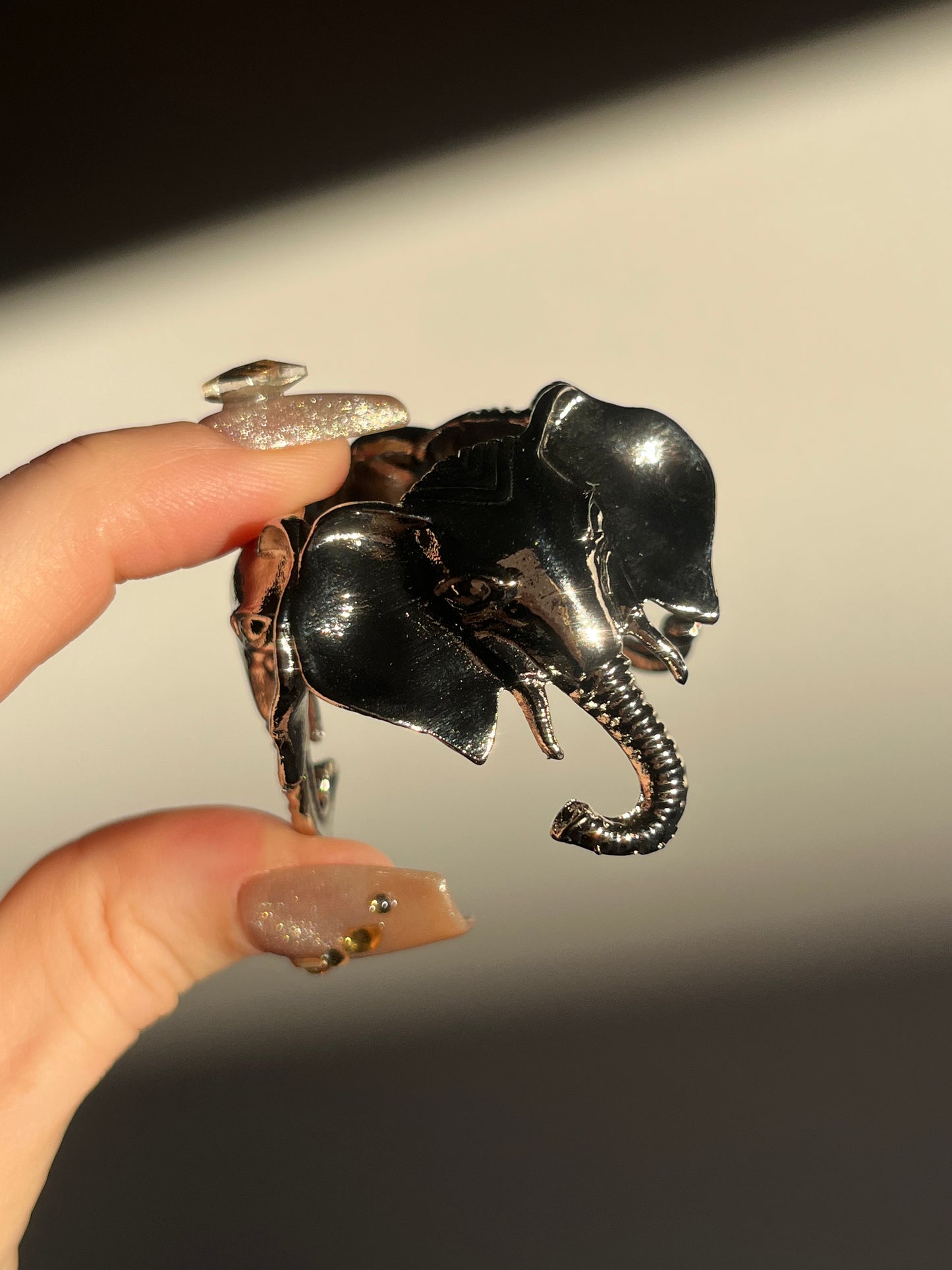 "Ganesha" Silver Display Stand