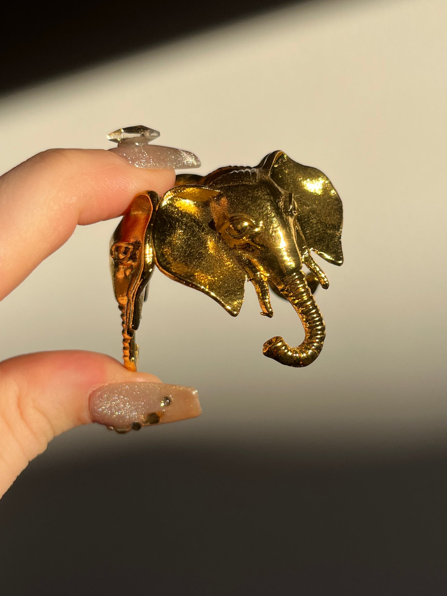 "Ganesha" Gold Display Stand
