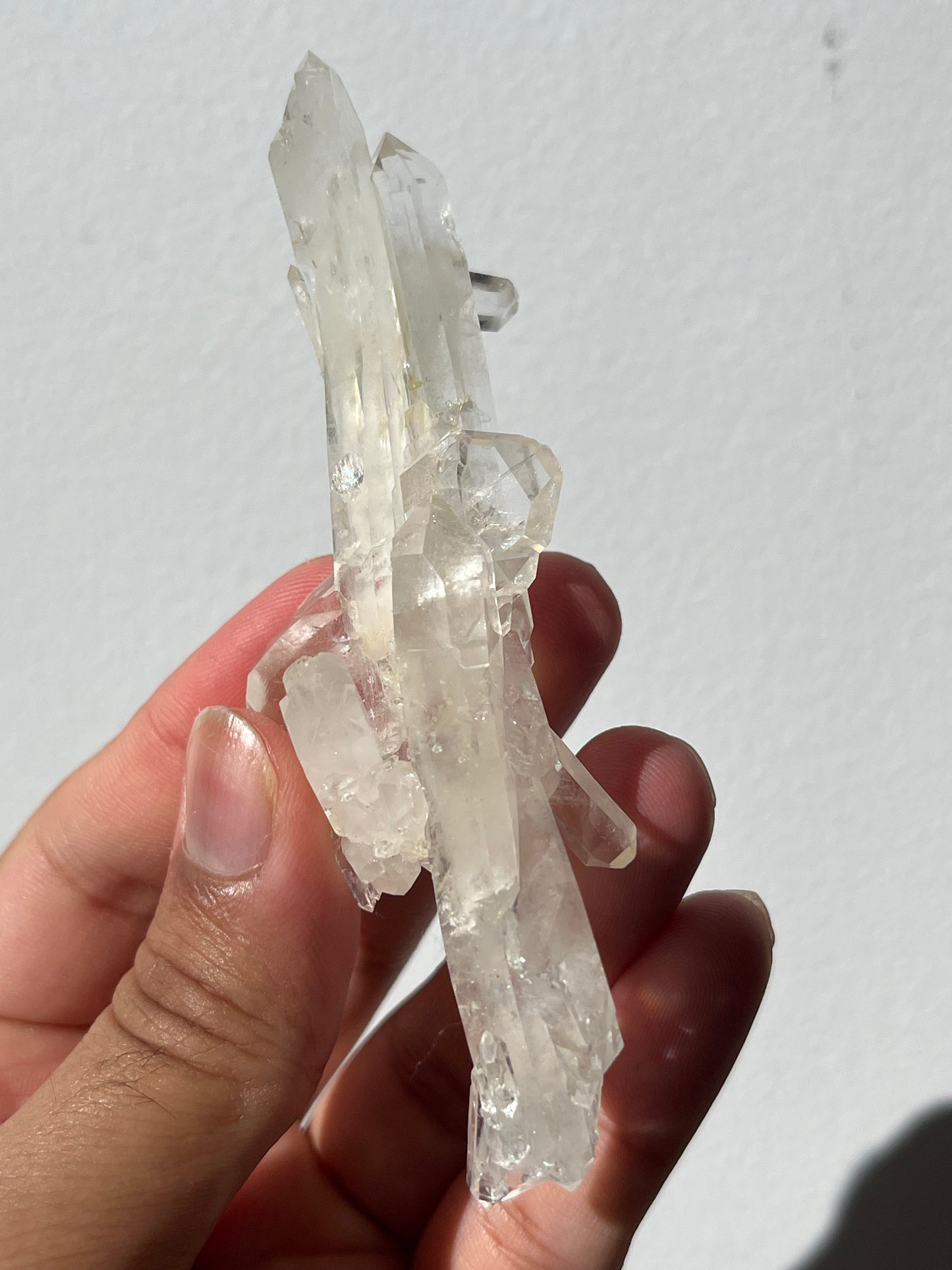 “Axis of Alignment” Golden Healer Faden Quartz Specimen K