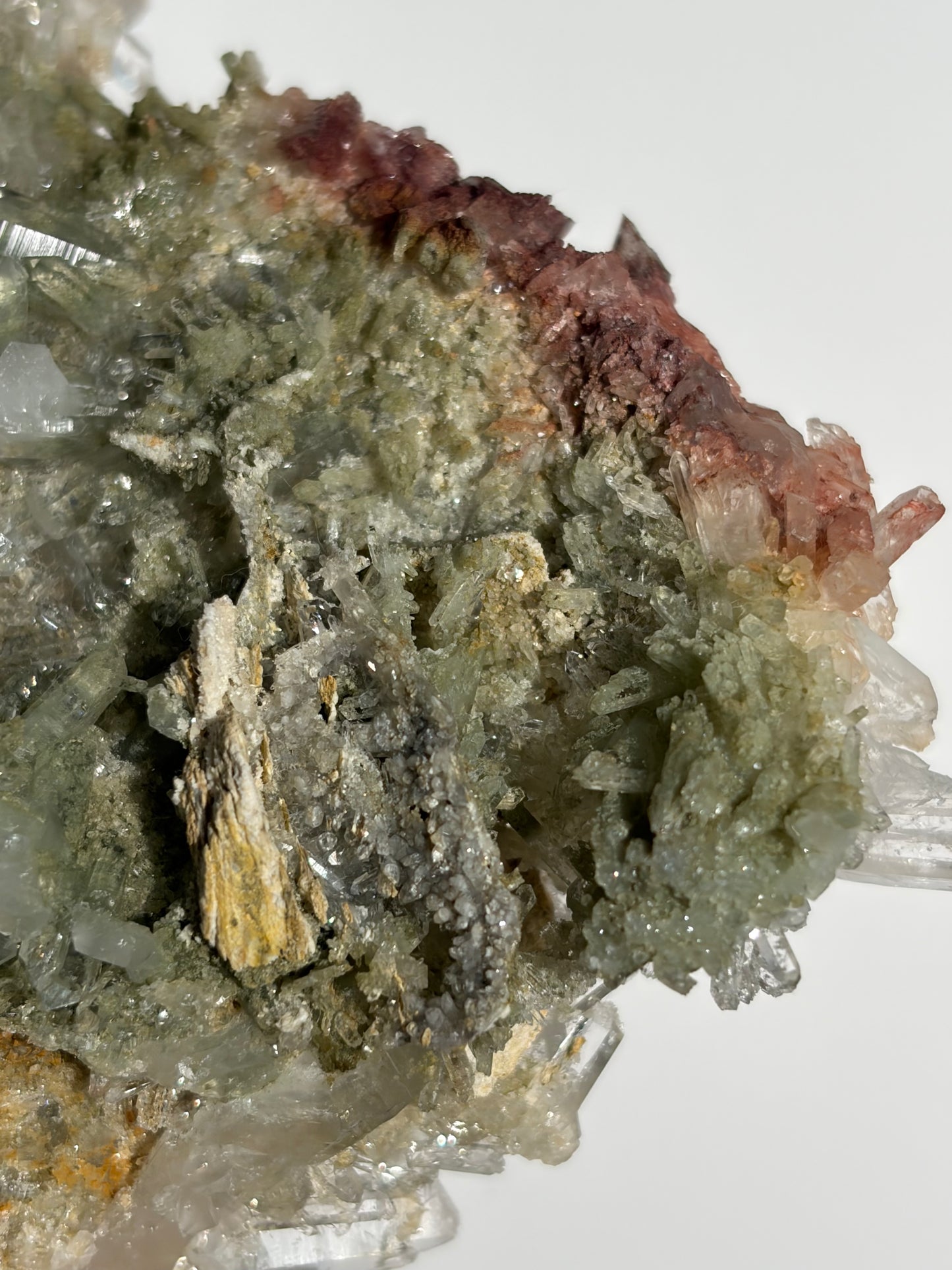 Chlorite Included DT Needle Quartz Specimen A