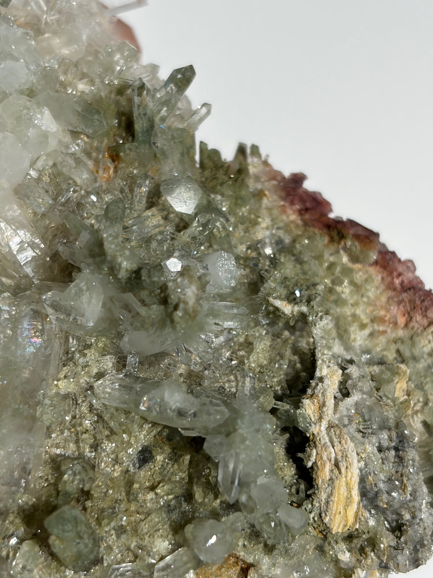 Chlorite Included DT Needle Quartz Specimen A