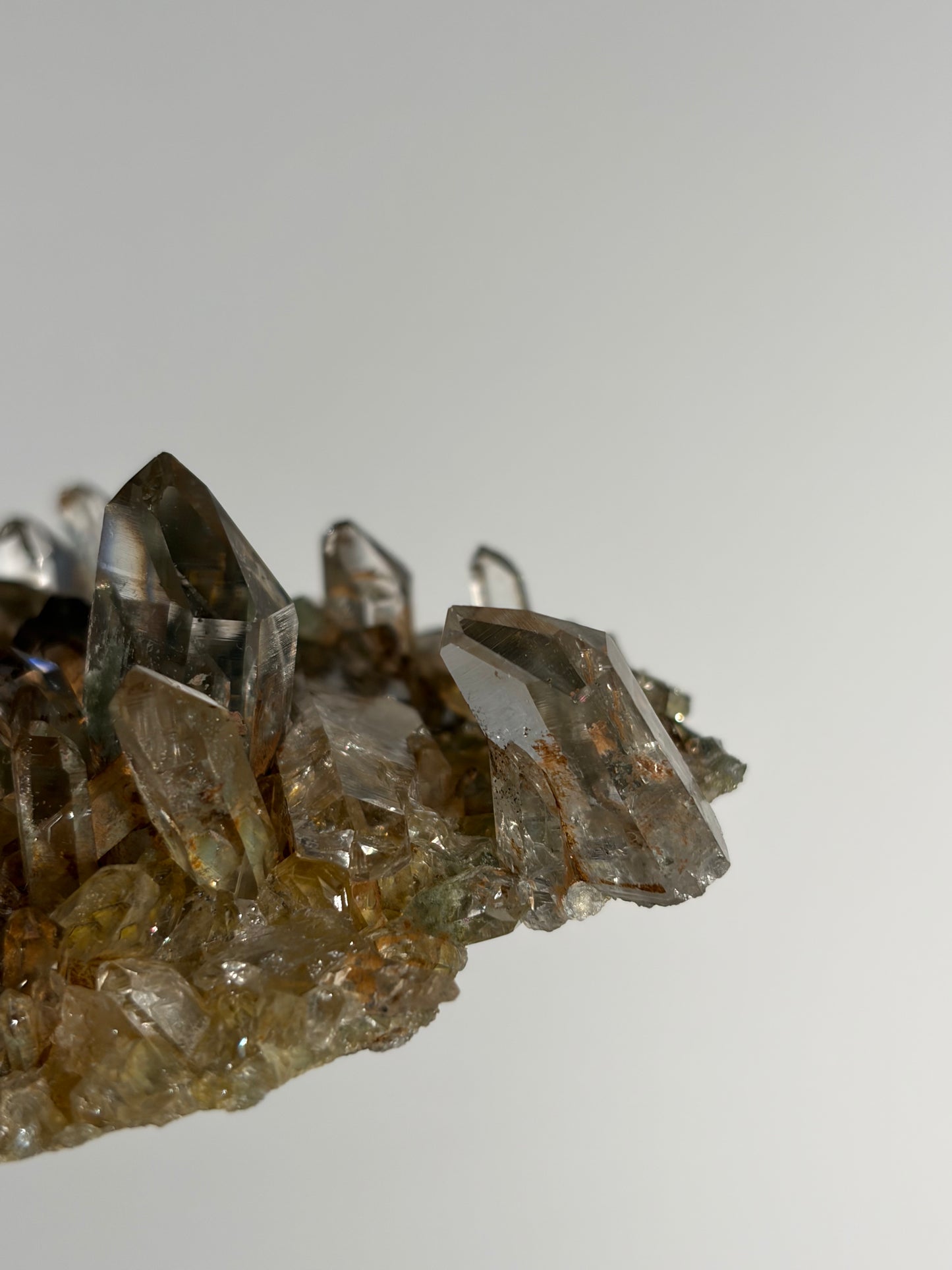 Golden Healer Chlorite Included Quartz Specimen F
