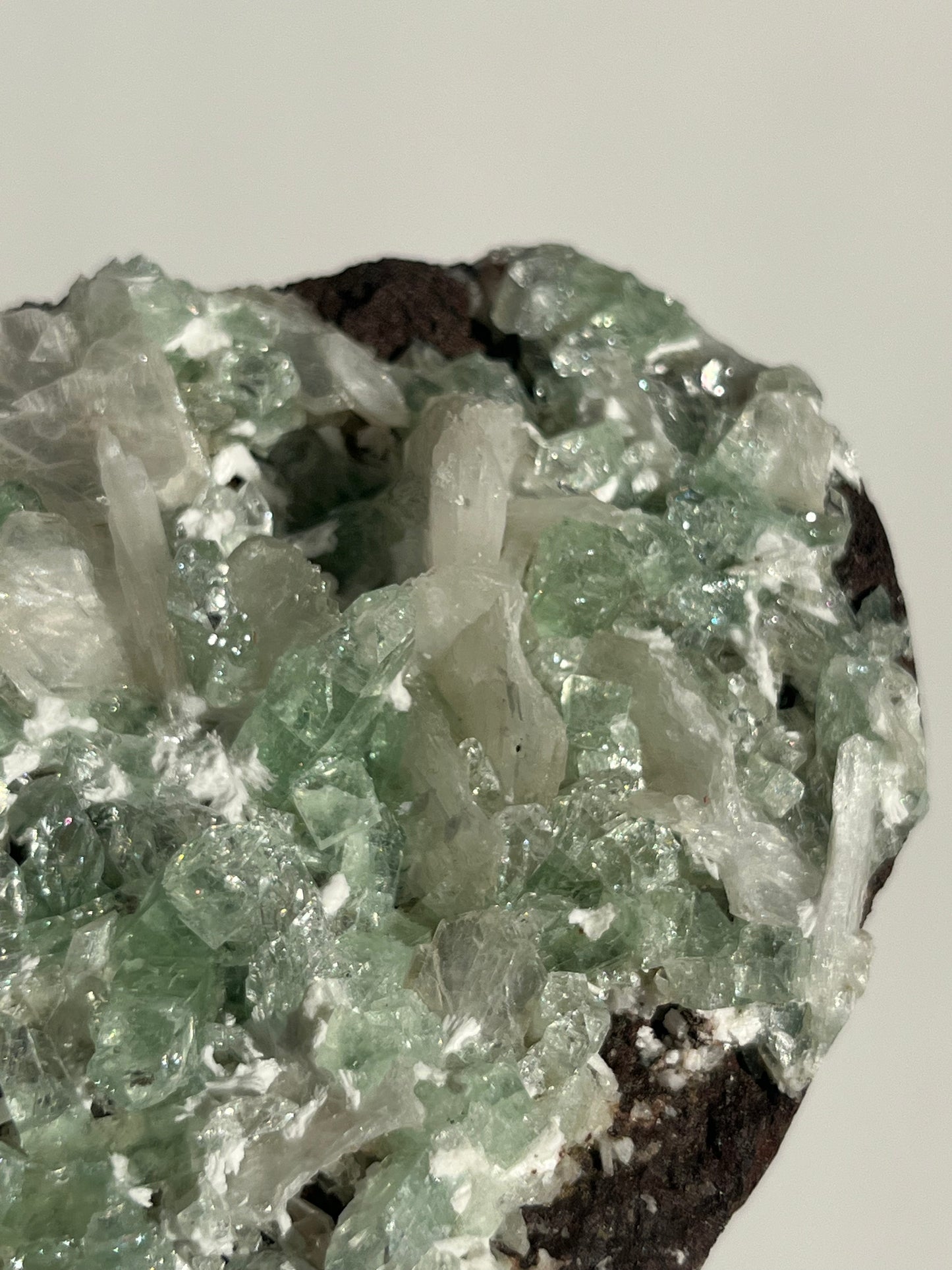 Pointed Green Apophyllite Specimen D