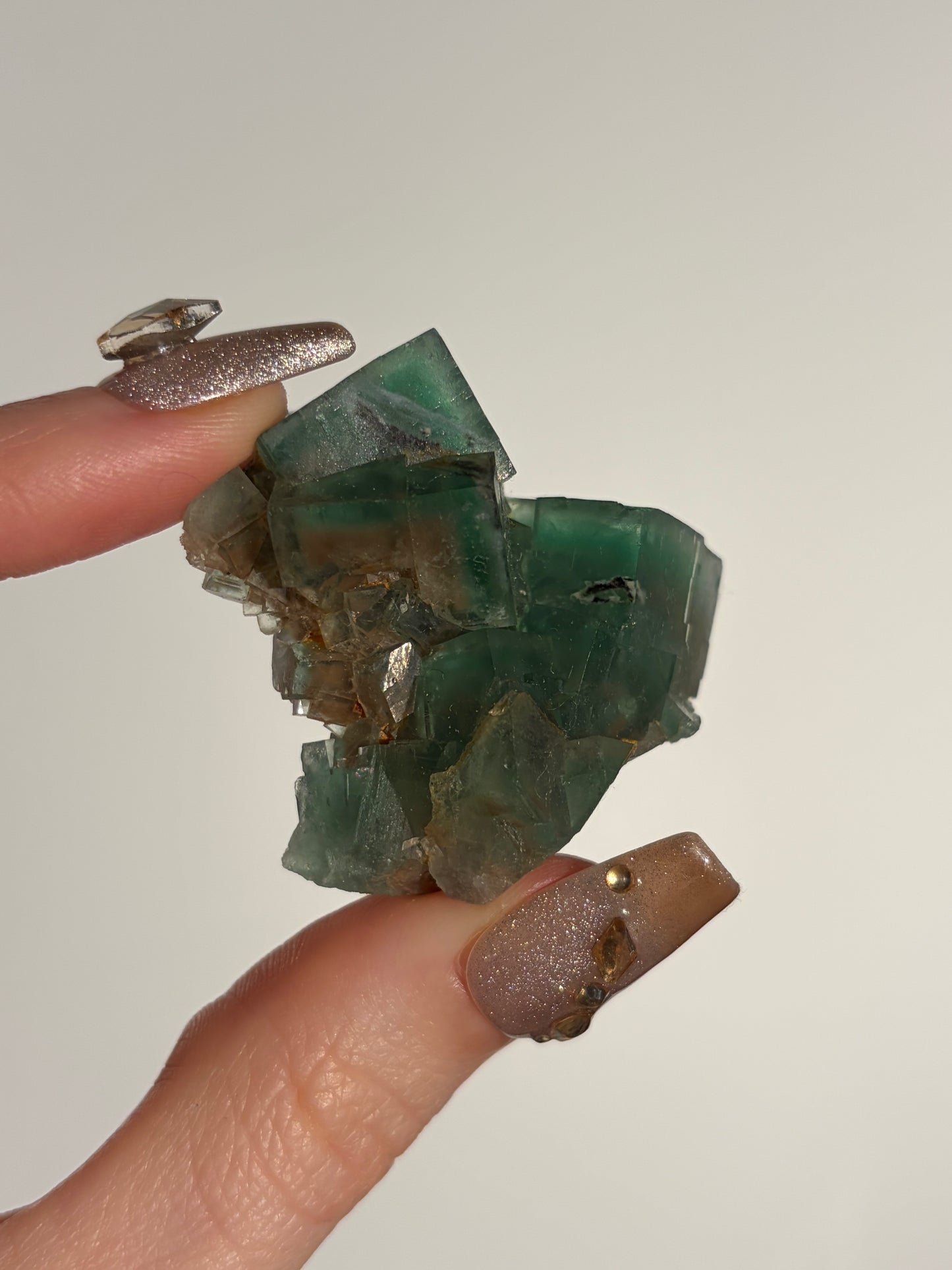 Halo Garden Fluorite Specimen D