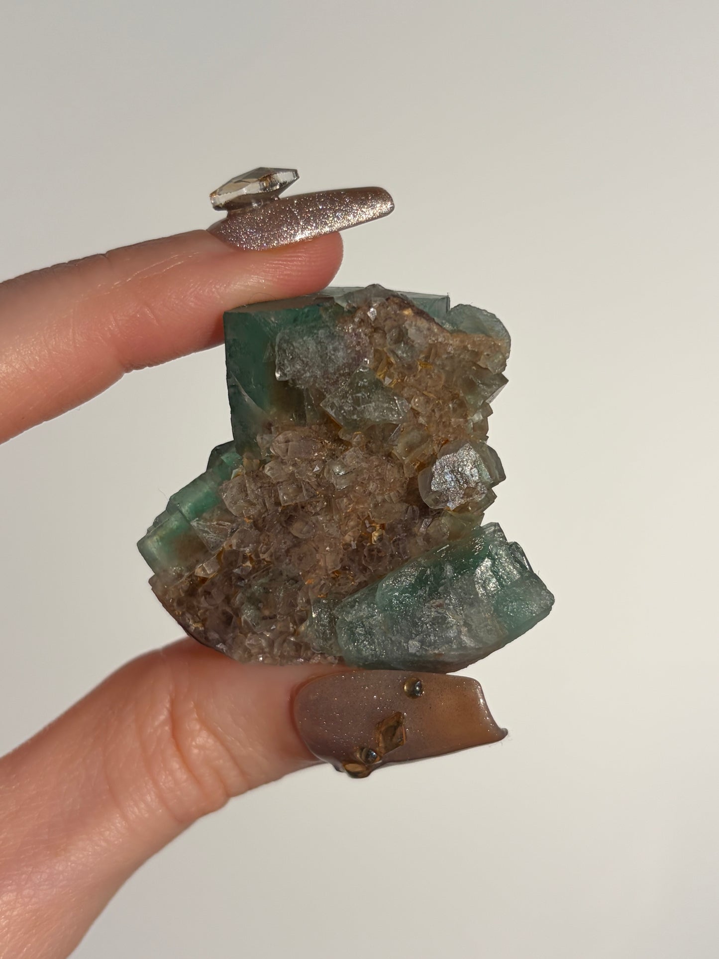 Halo Garden Fluorite Specimen D