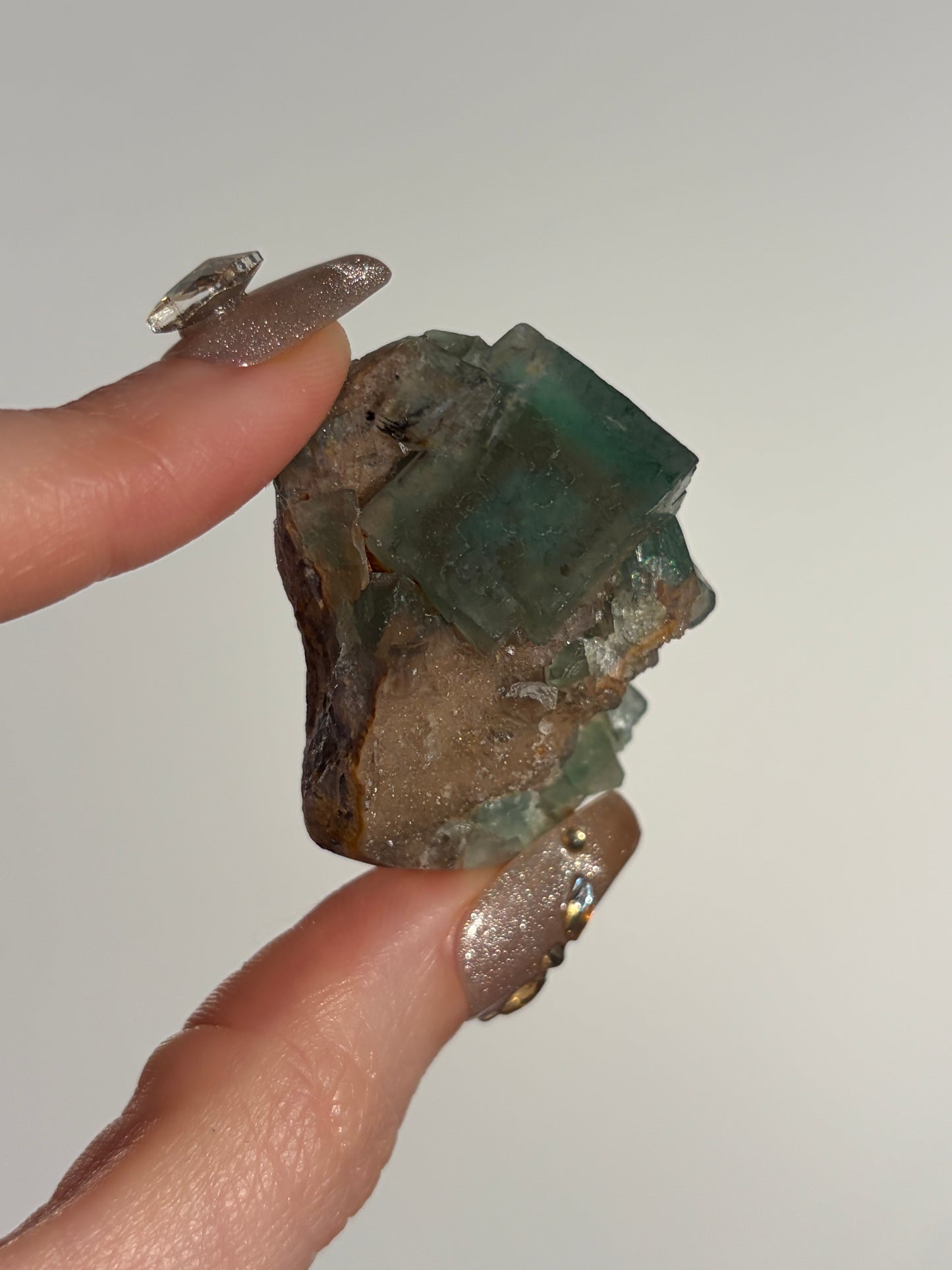 Halo Garden Fluorite Specimen F