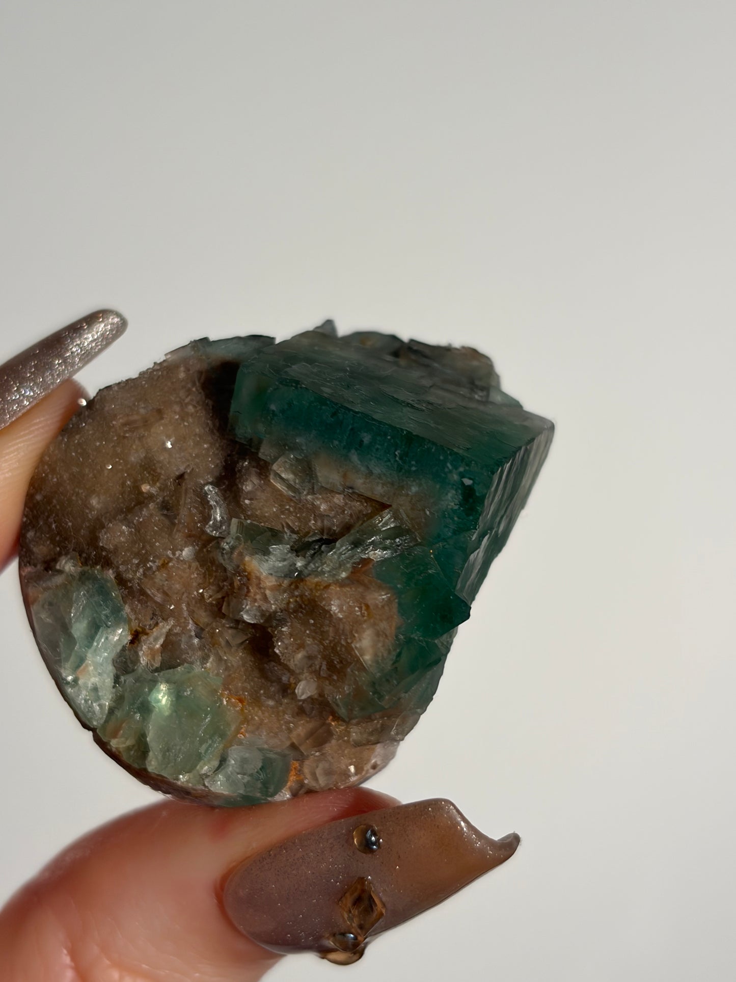 Halo Garden Fluorite Specimen F