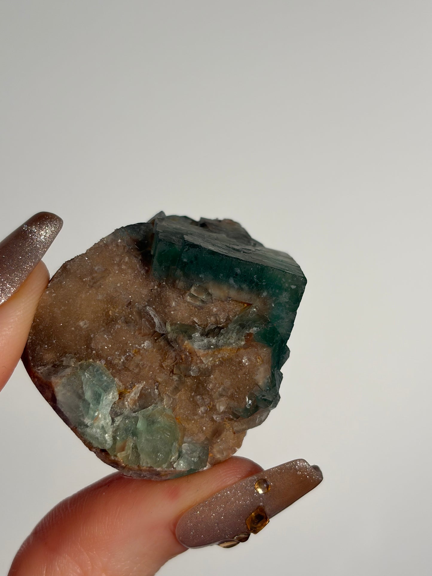 Halo Garden Fluorite Specimen F
