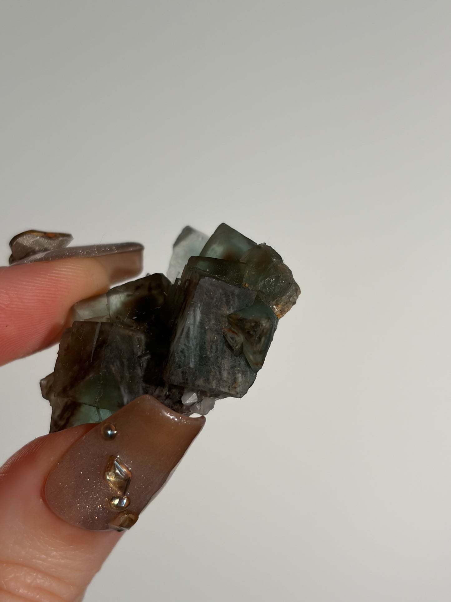 Halo Garden Fluorite Specimen J