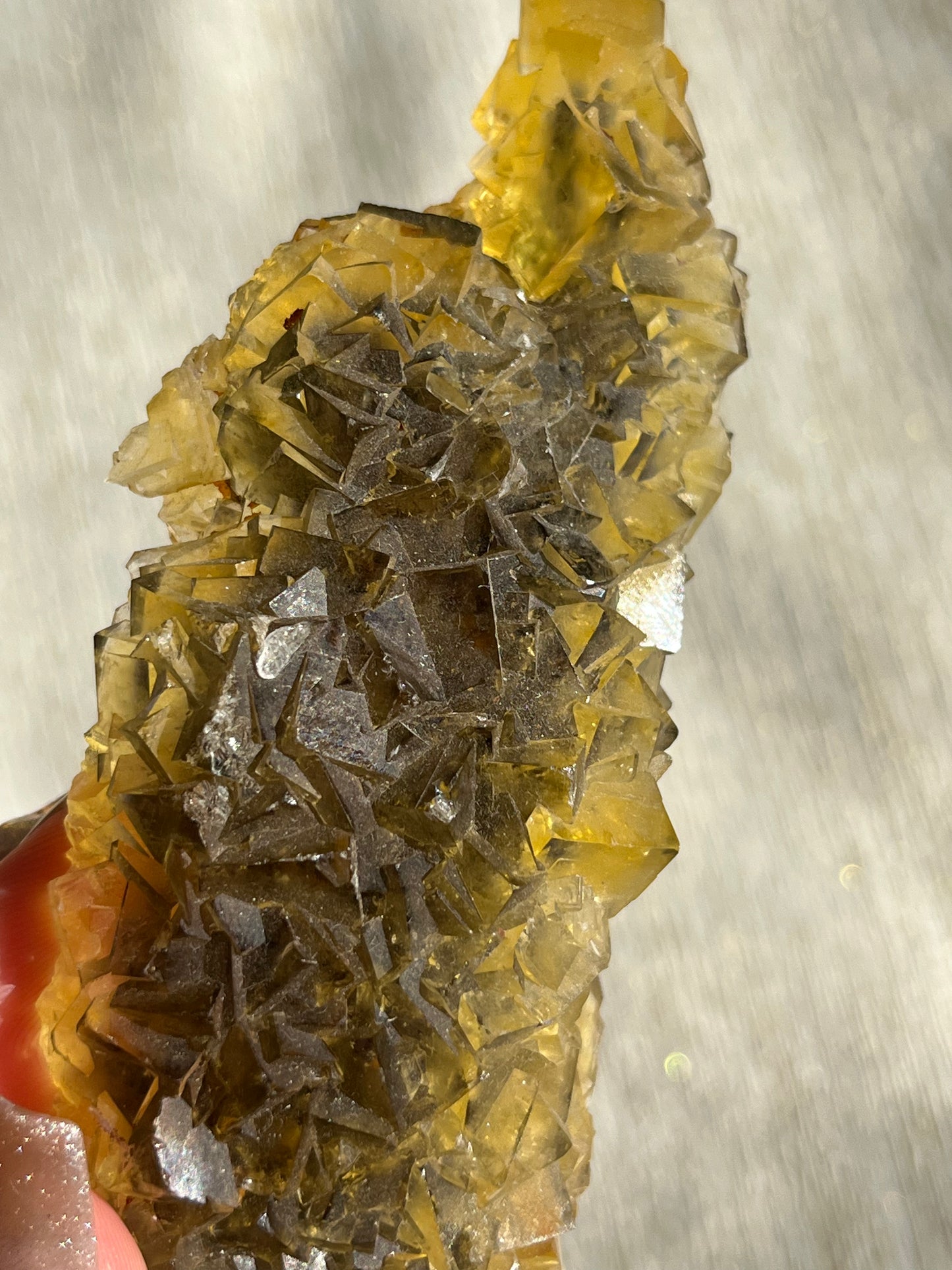 Honey Blue Pocket Okorusu Fluorite Specimen