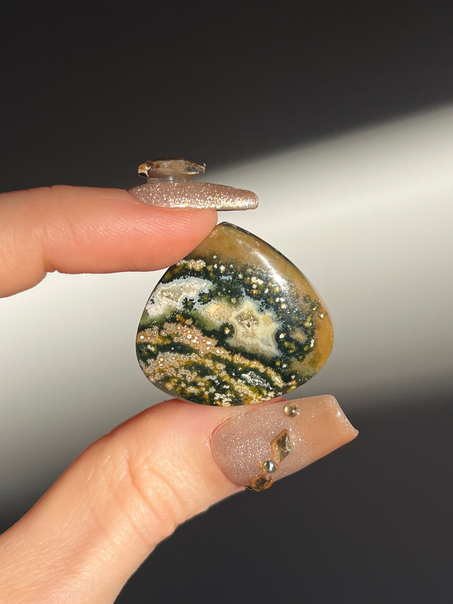 Indonesian Orbicular Jasper Freeform Cabochon (You Choose)
