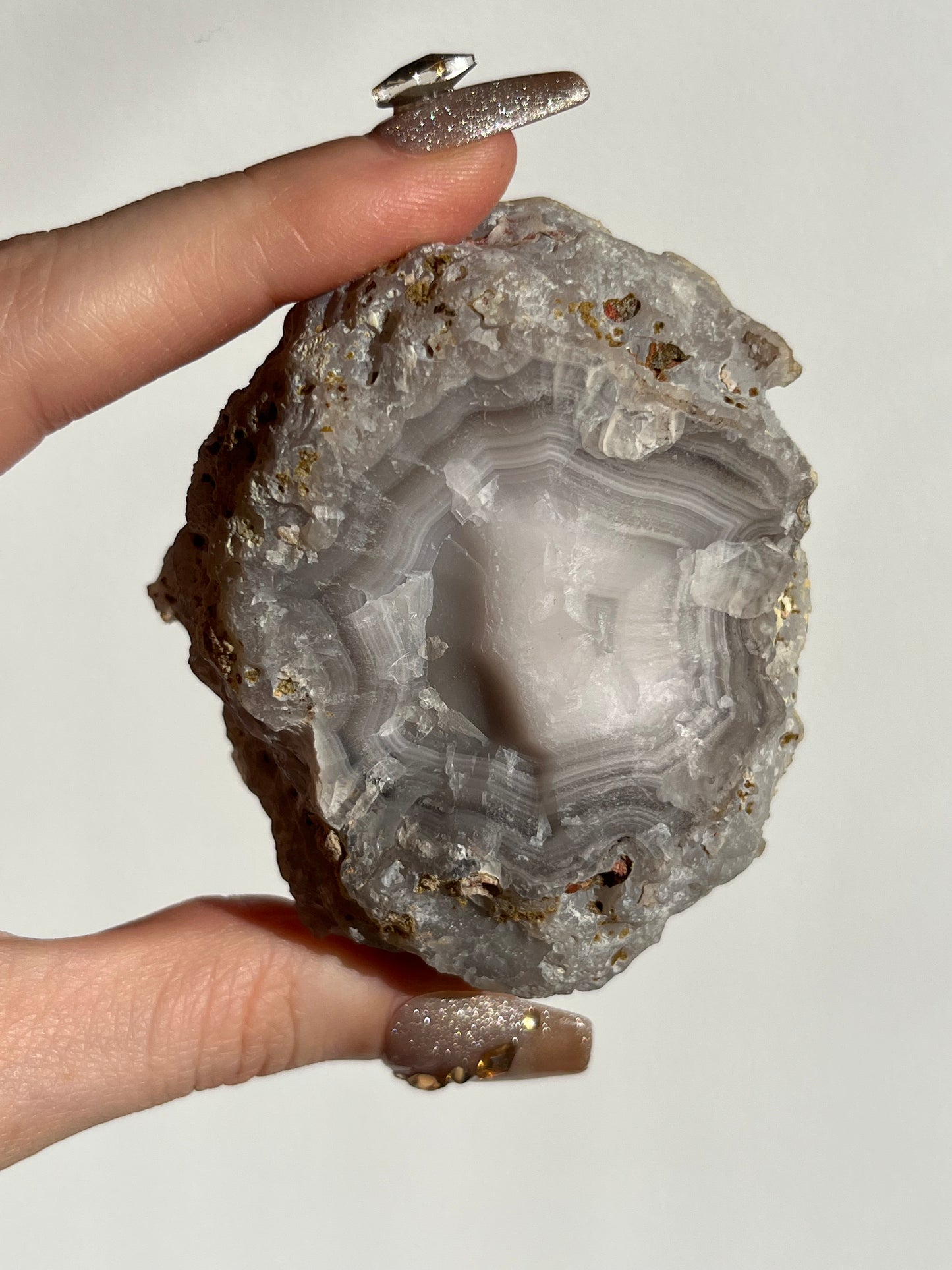 "Cyclops: The New Era" Laguna Agate with Parallax Effect
