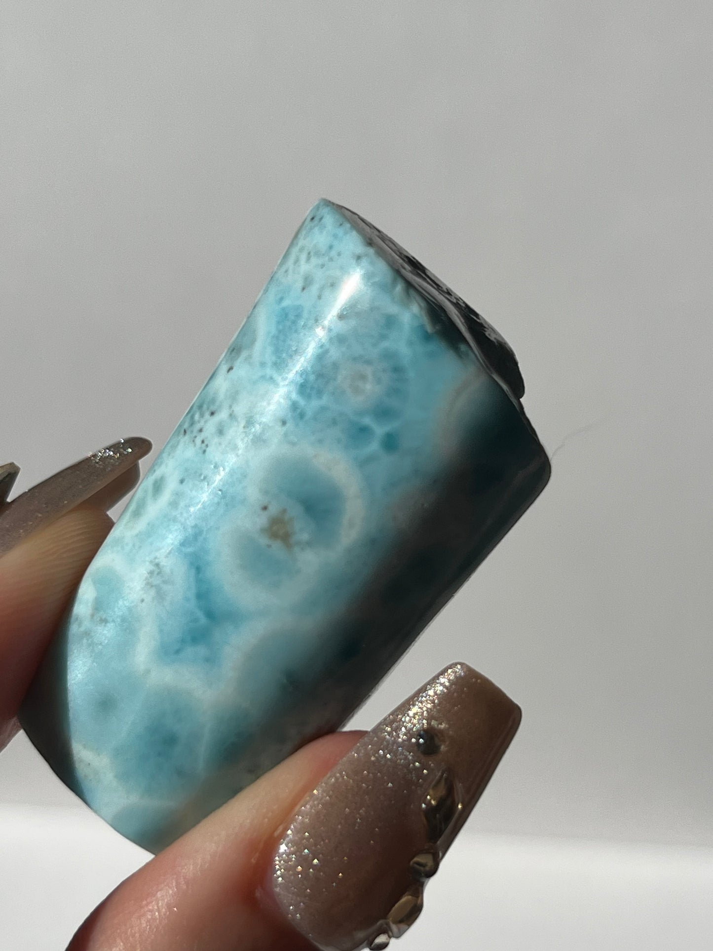 "Ascendant" A Grade Larimar Core Freeform