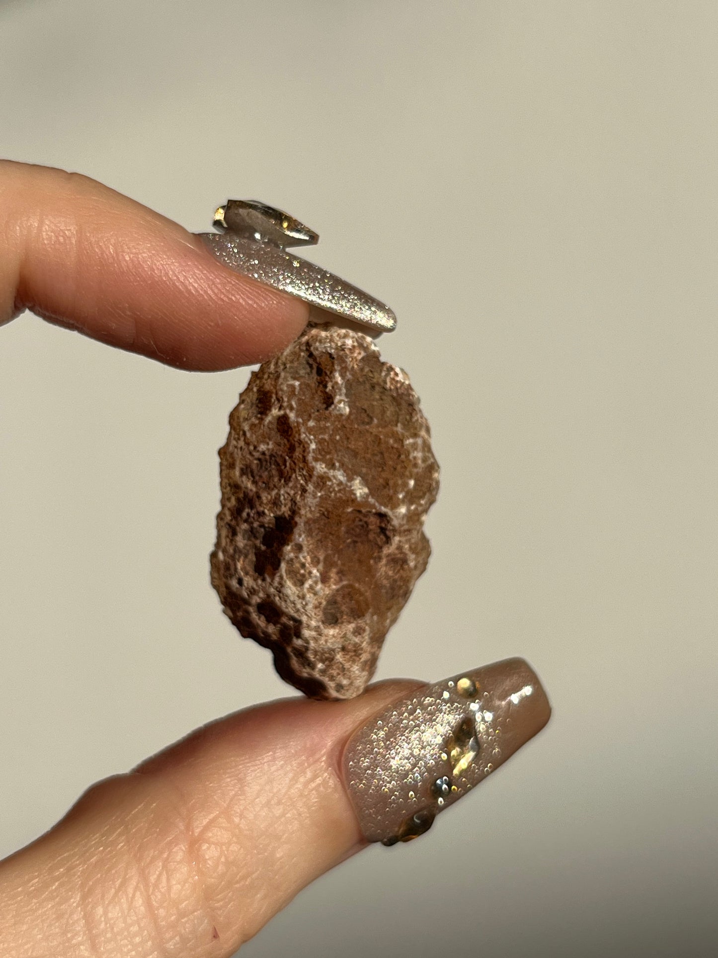 Malawi Agate with Golden Healer infusion Pair E