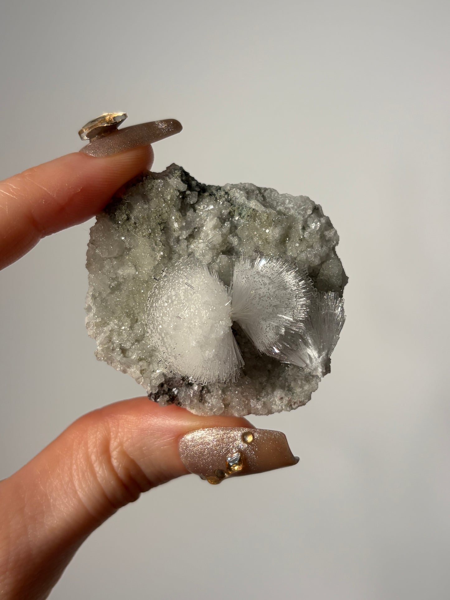 “Icy Bouquets” Bowtie Natrolite Specimen B