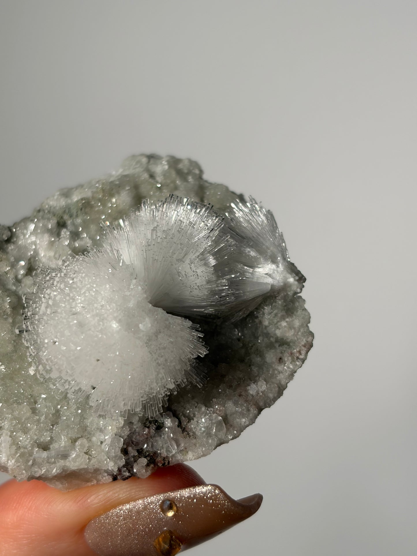 “Icy Bouquets” Bowtie Natrolite Specimen B