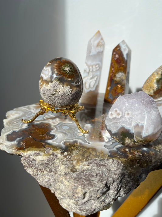 "Reverie" Nebula Agate Altar I