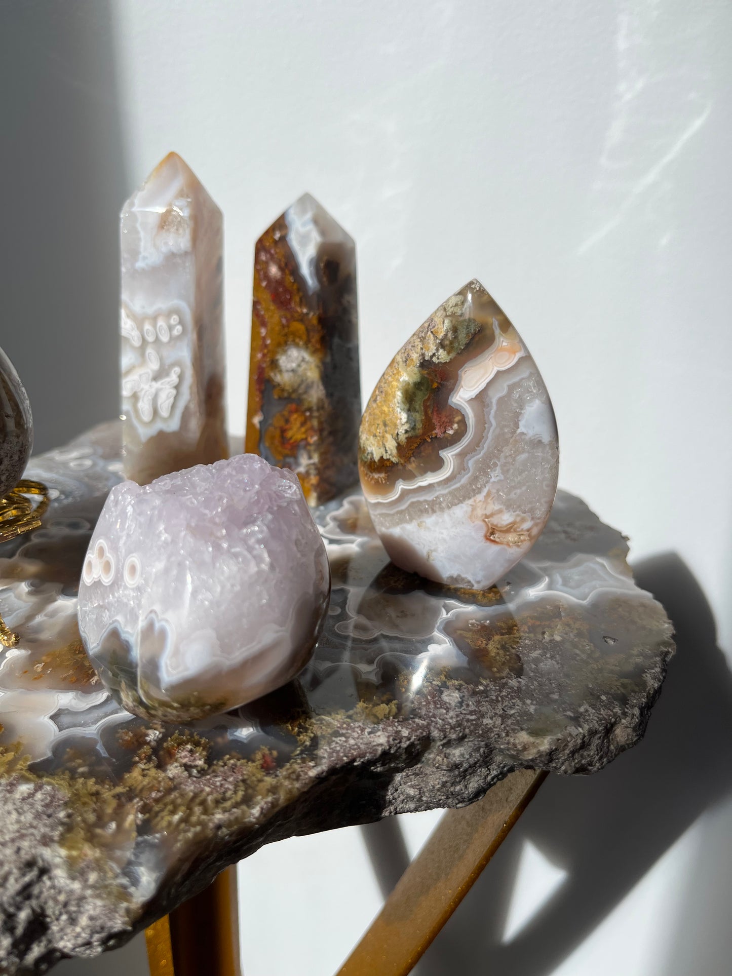 "Reverie" Nebula Agate Altar I