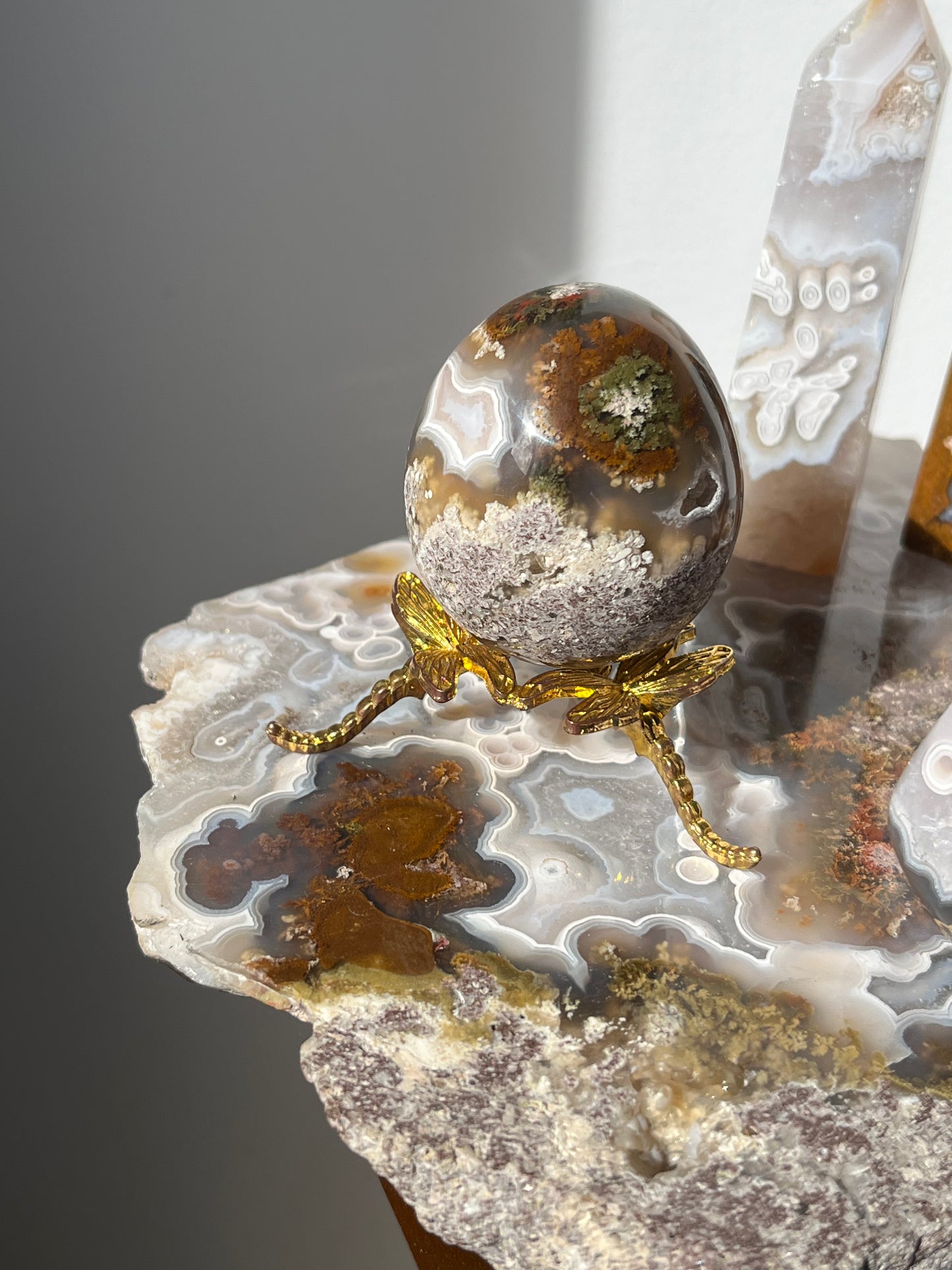 "Reverie" Nebula Agate Altar I
