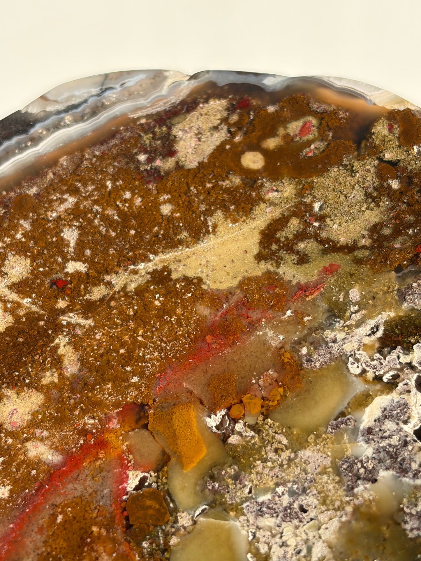 Nebula Agate Crystal Trinket Platter B