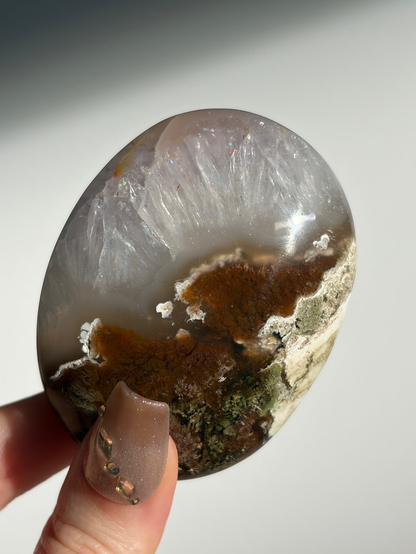 Nebula Agate Palmstone A