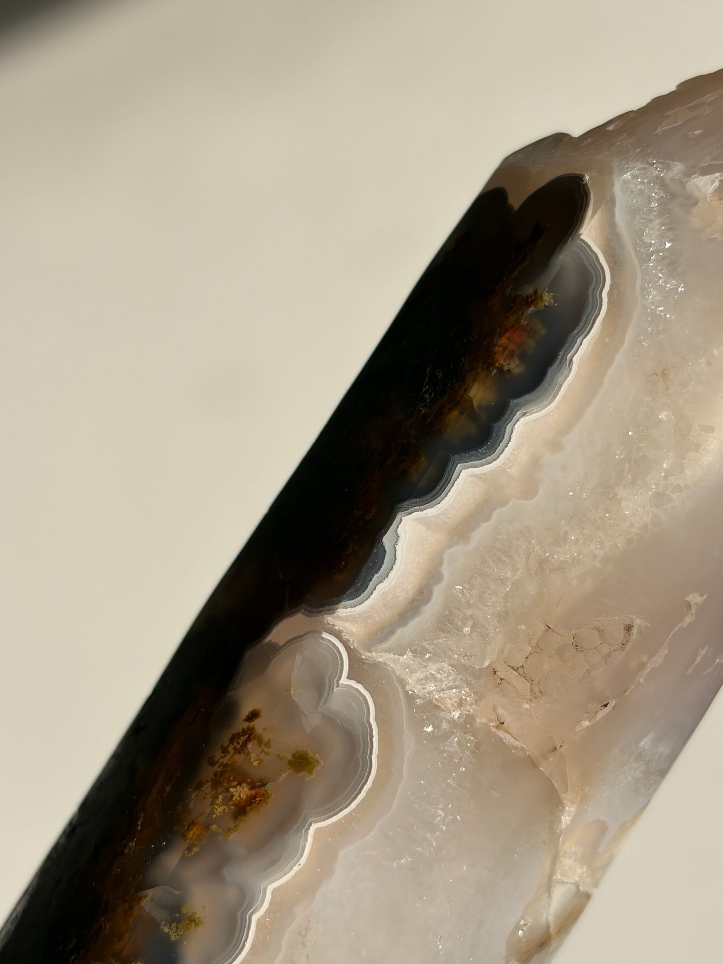 “Celestial Blooms” Nebula Agate Axis Statement Tower A