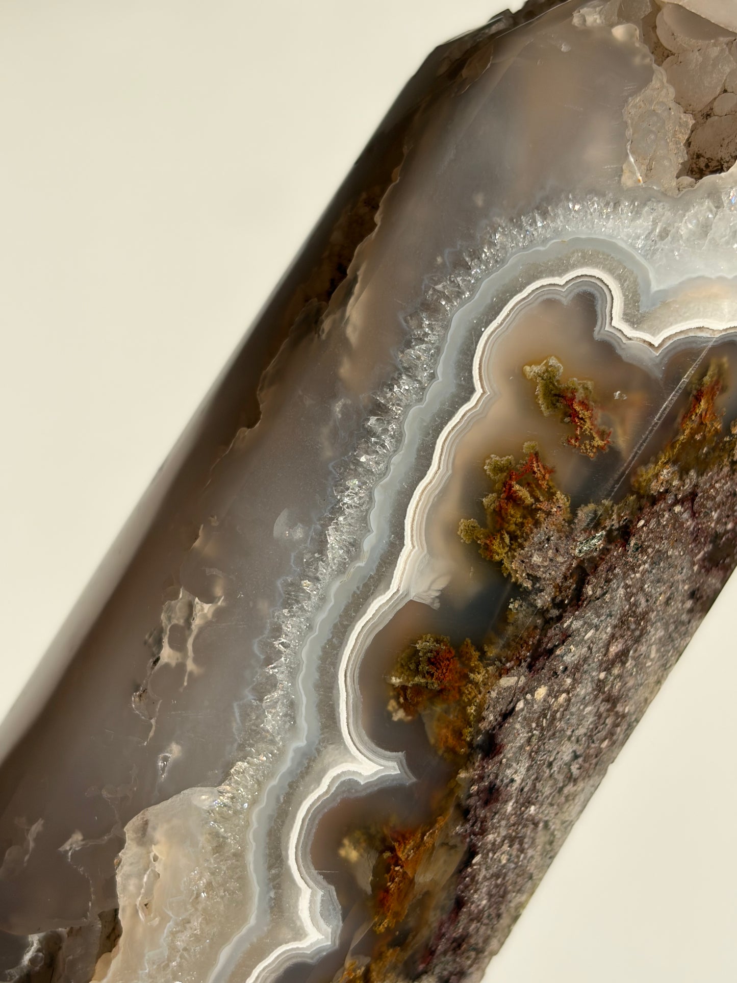 “A Path of Light” Nebula Agate Axis Statement Tower B