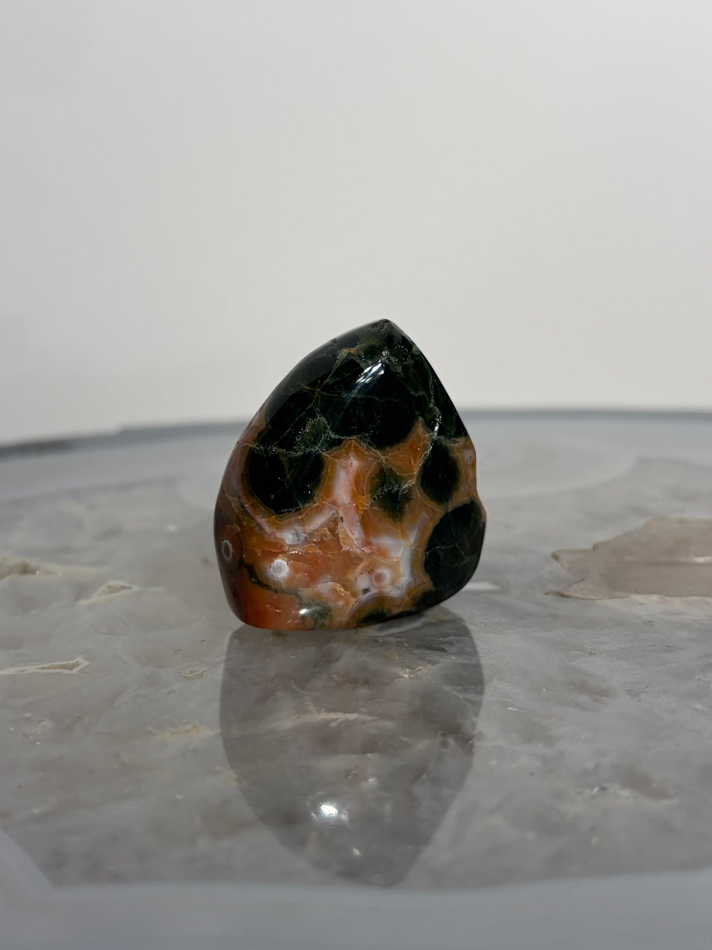 Pink Orbicular Jasper Miniature Freeform B