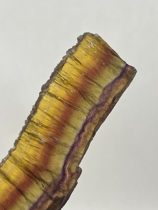 Yellow Okorusu Fluorite Slice