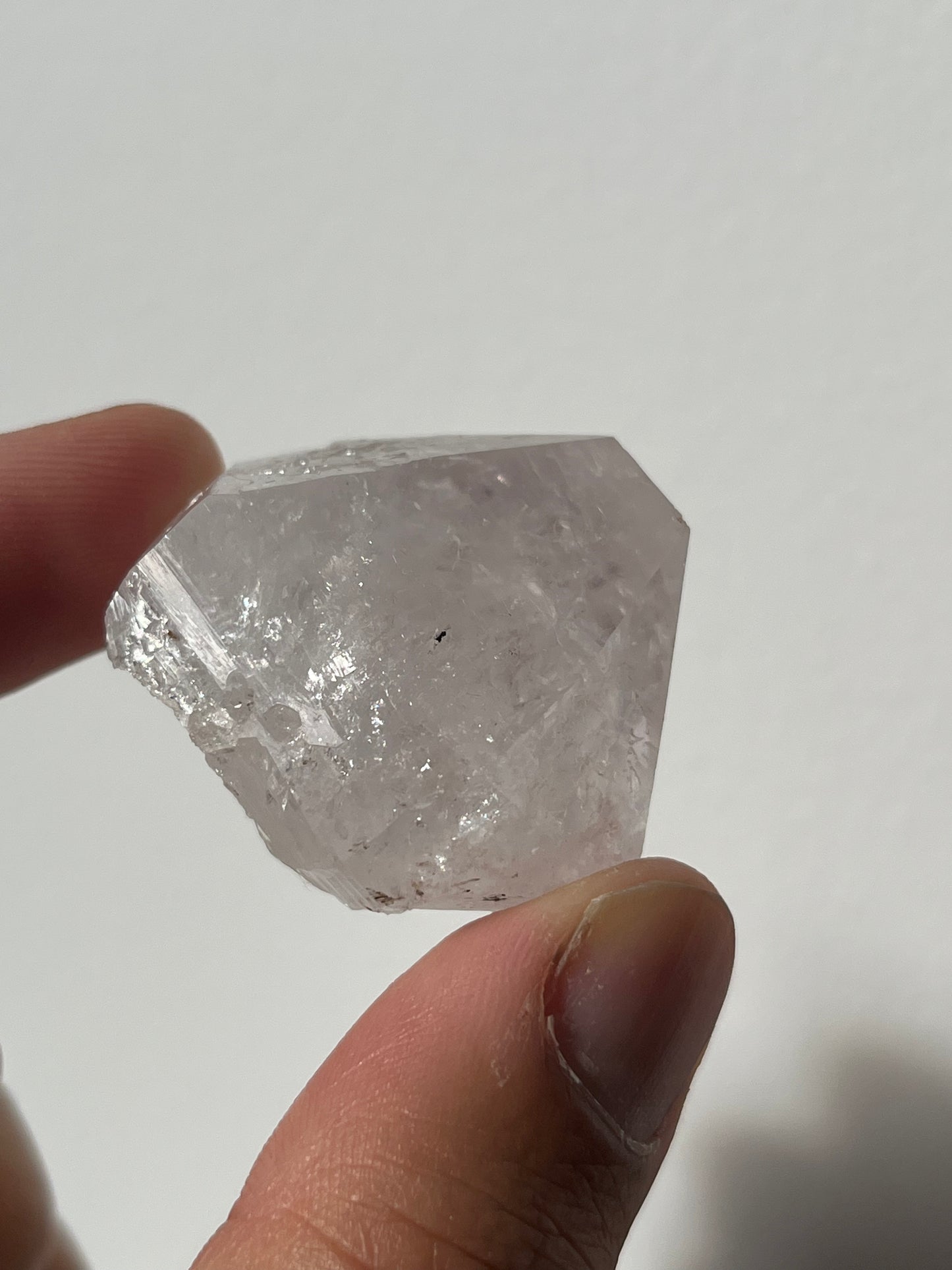 Old Stock Anhui Clear Quartz Specimen O