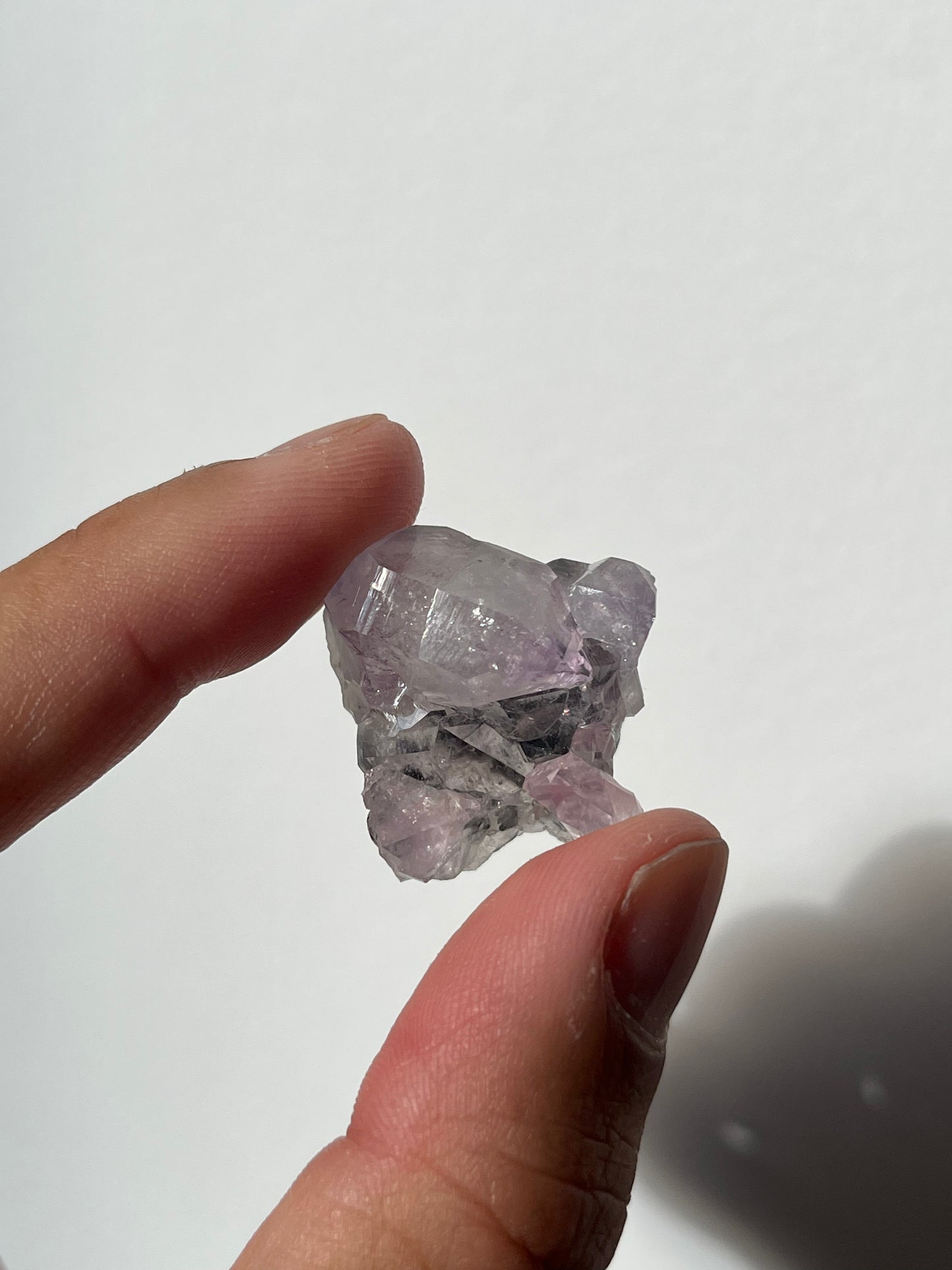 Old Stock Anhui Doubly Terminated Amethyst Specimen M