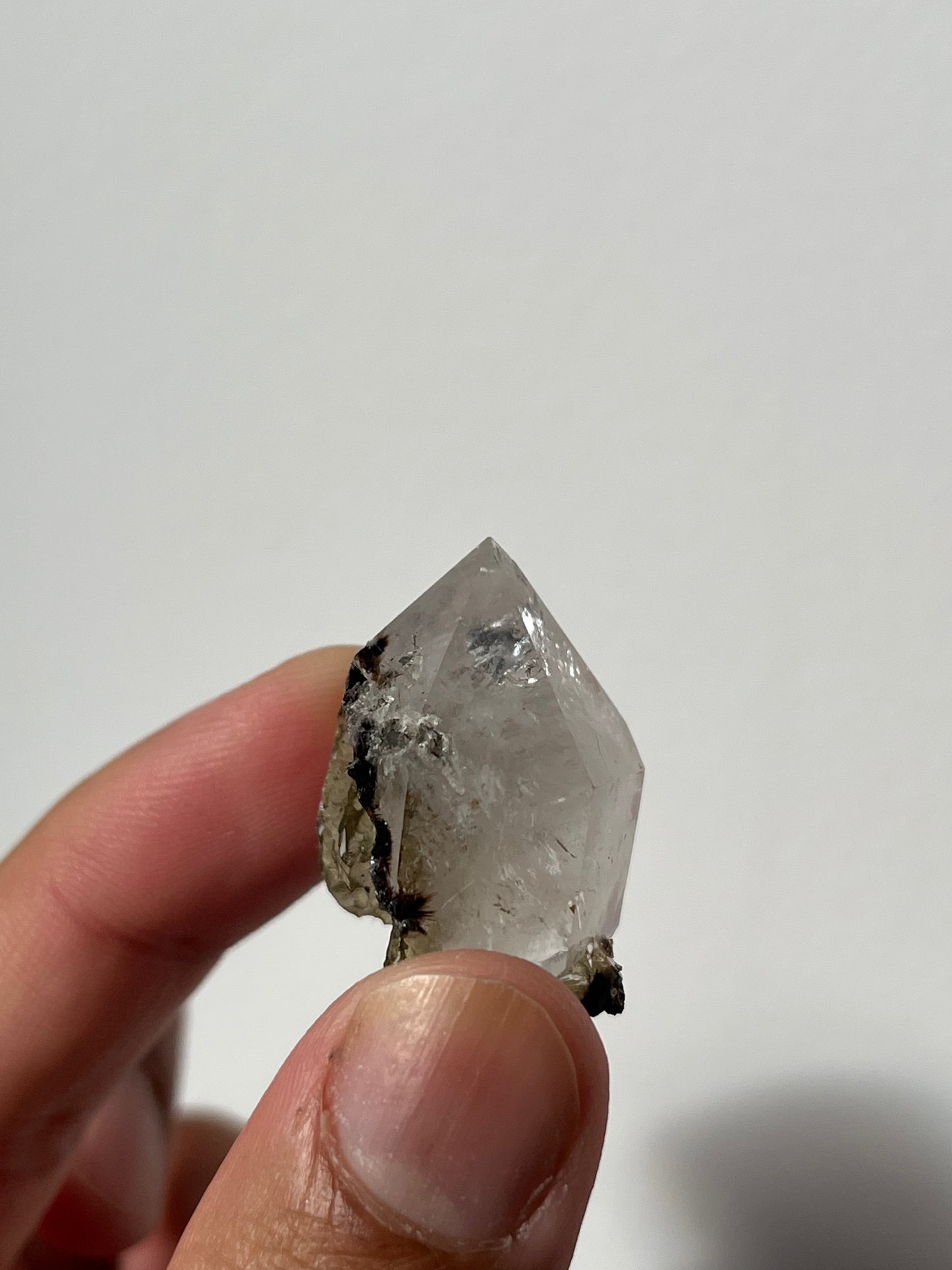 Old Stock Anhui Garden Hematite Included Quartz Specimen P