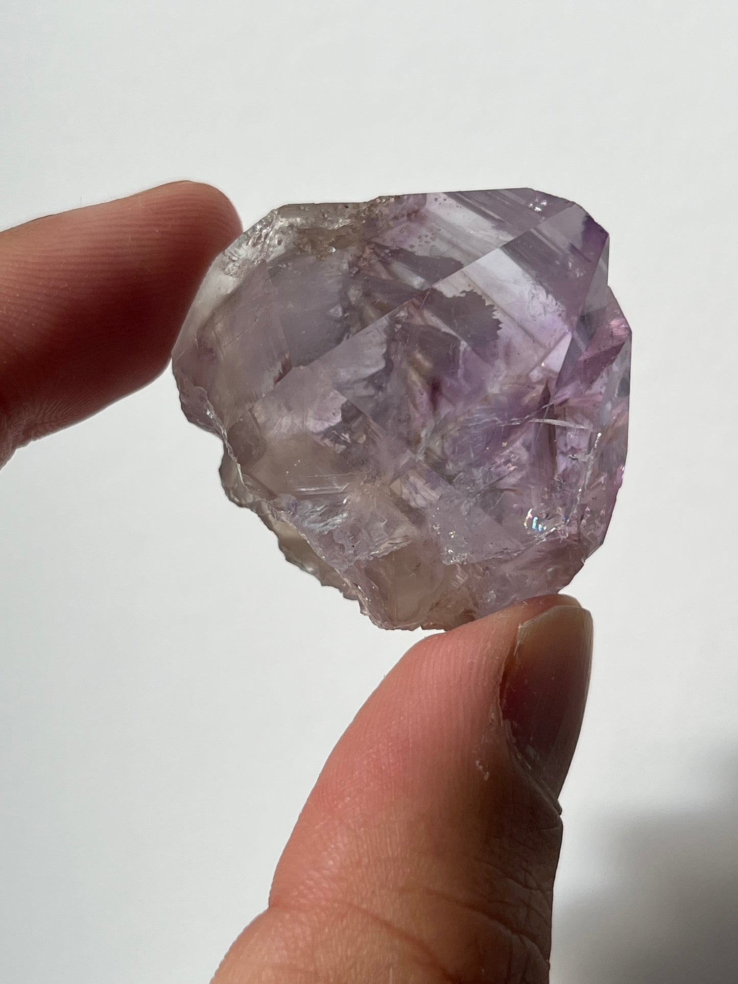 Old Stock Anhui Glassy Amethyst Specimen J