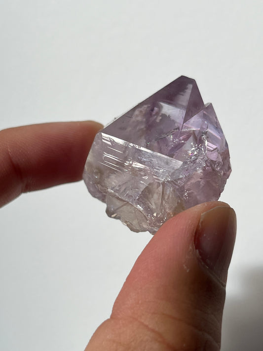Old Stock Anhui Glassy Amethyst Specimen J