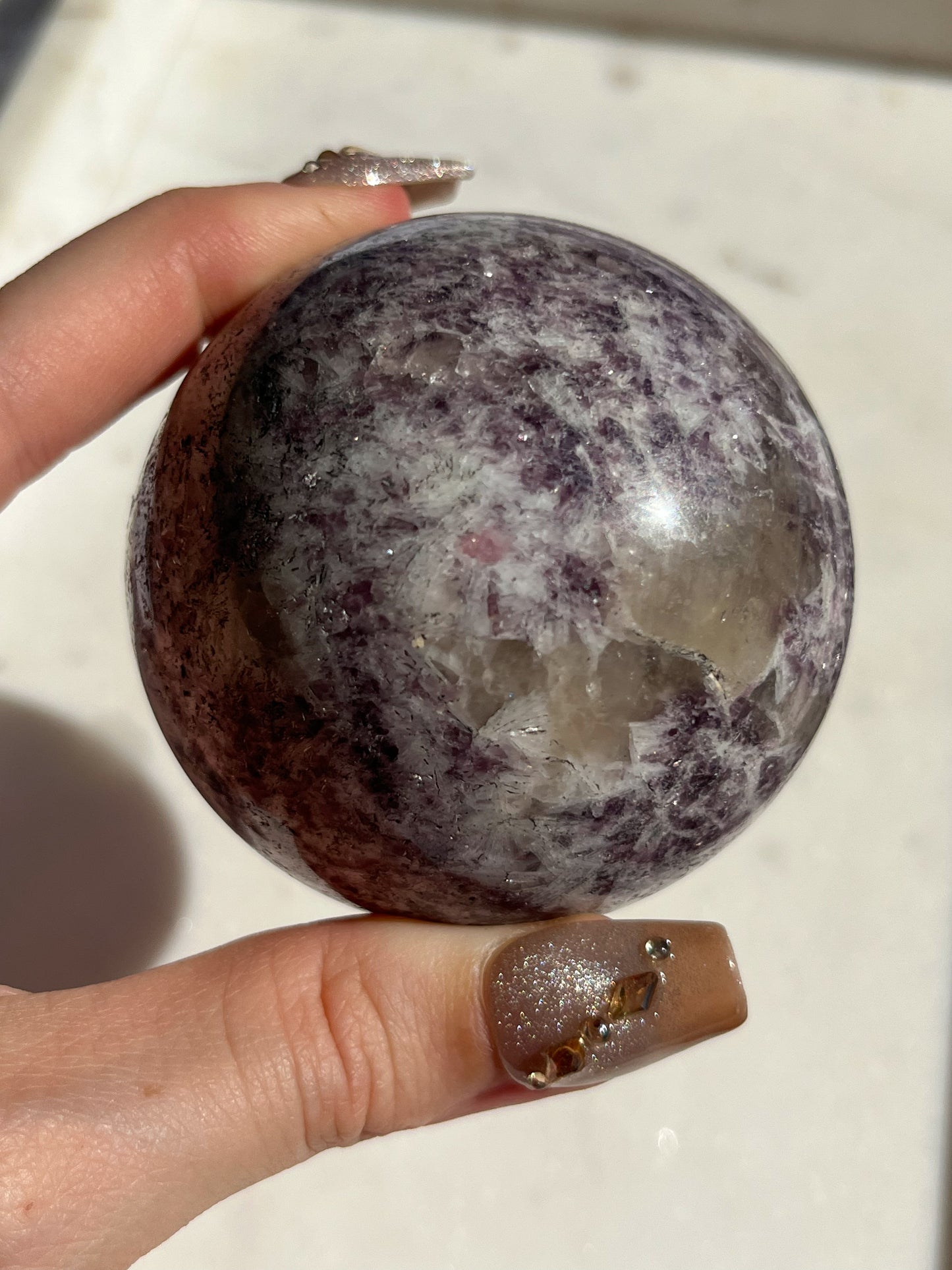 Pegmatite Sphere (Large)