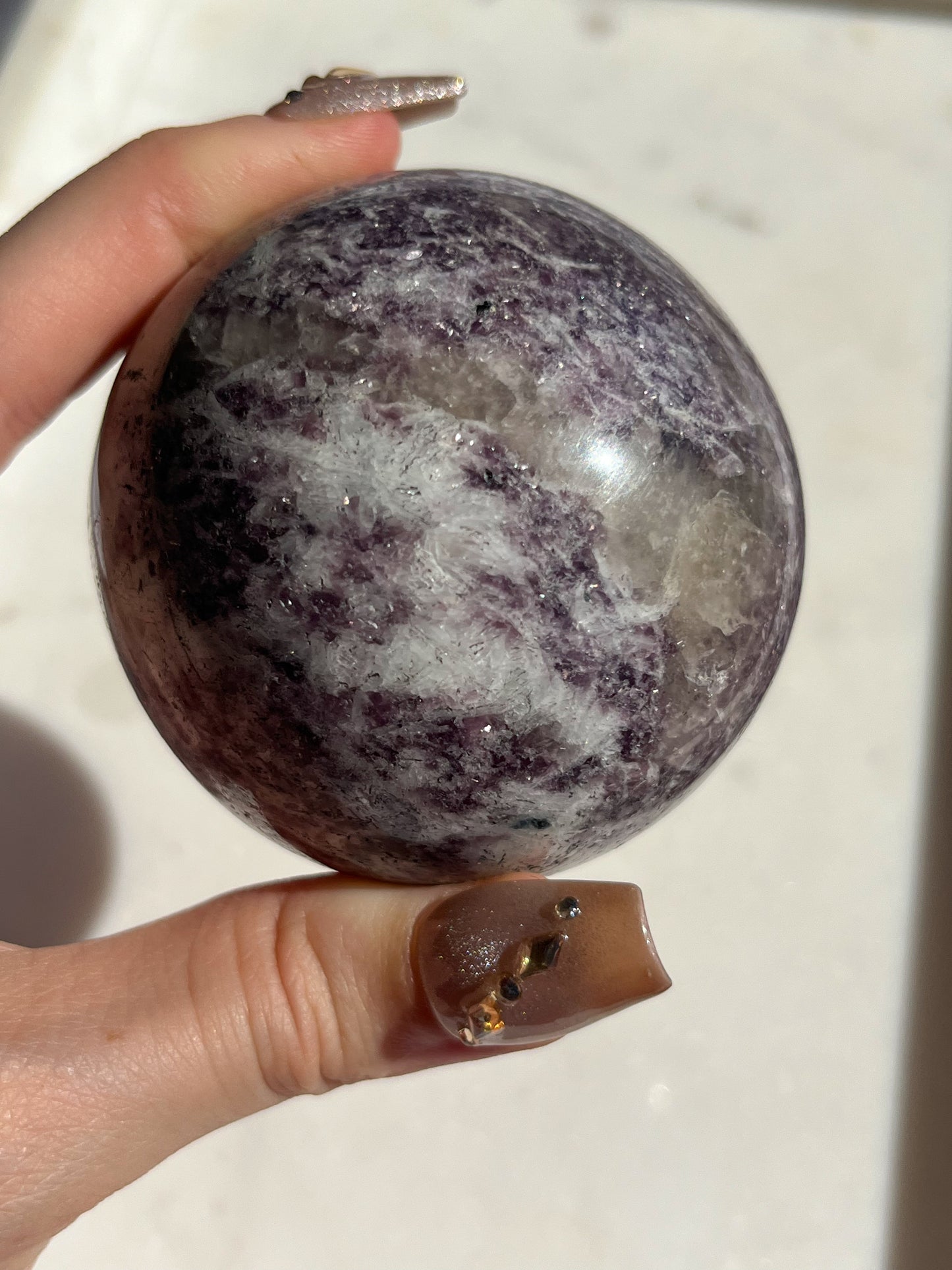 Pegmatite Sphere (Large)