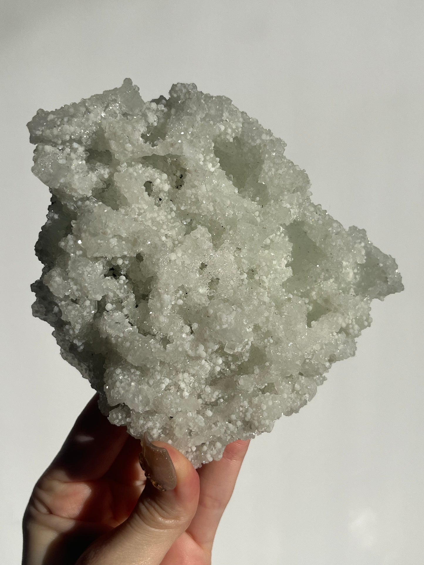 Prehnite on Laumontite with Apophyllite and Gyrolite Specimen B