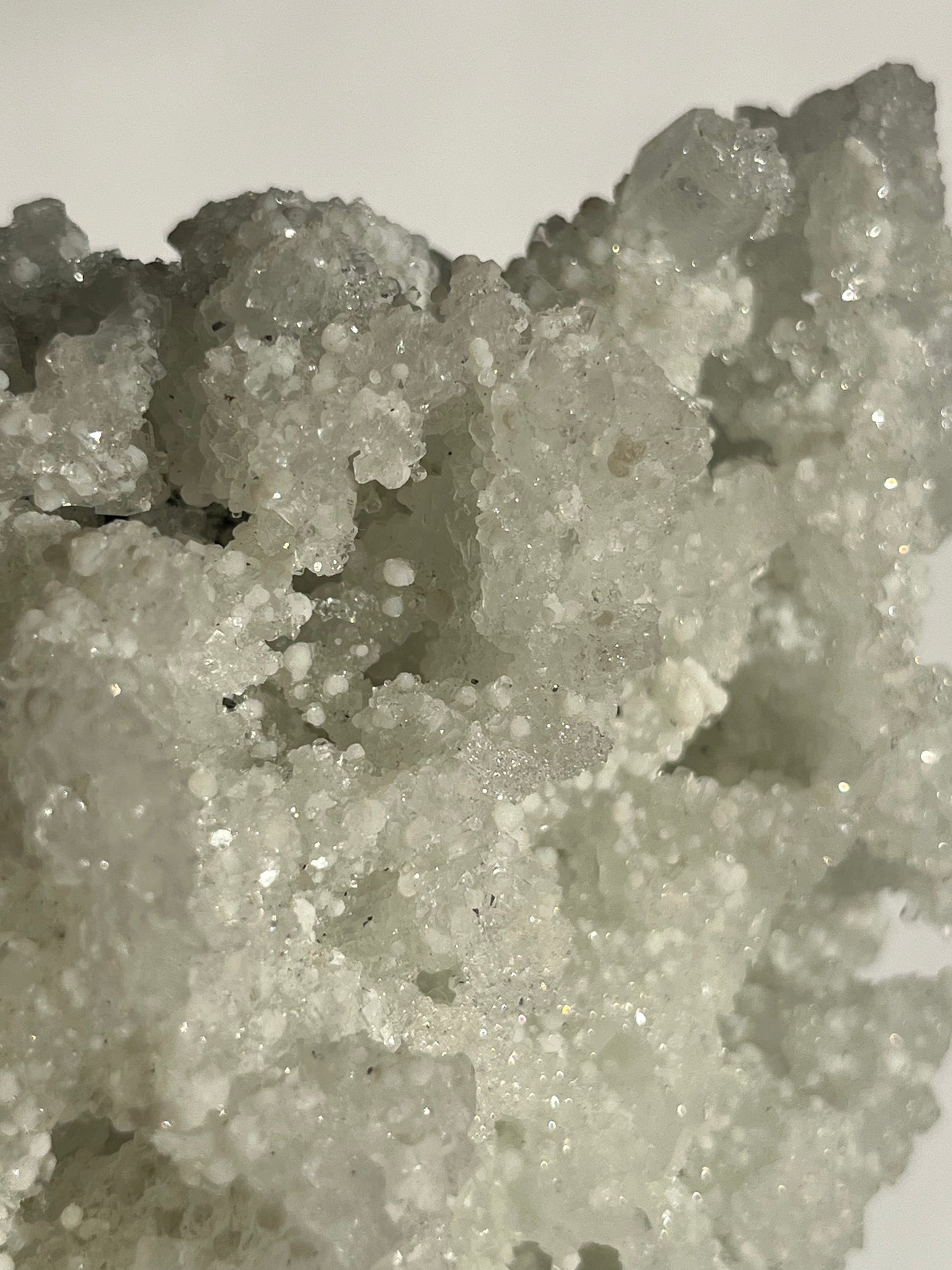Prehnite on Laumontite with Apophyllite and Gyrolite Specimen B