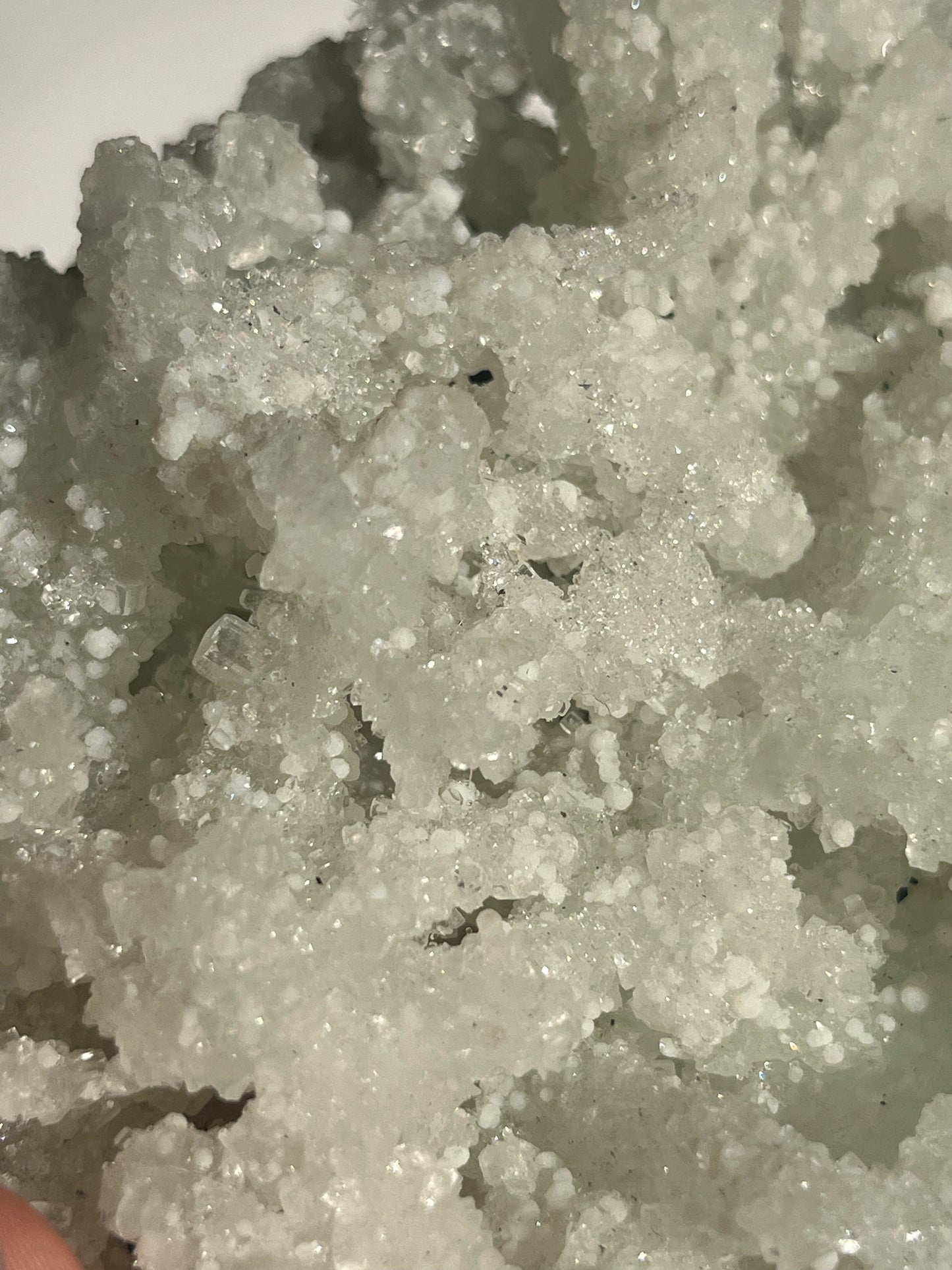 Prehnite on Laumontite with Apophyllite and Gyrolite Specimen B