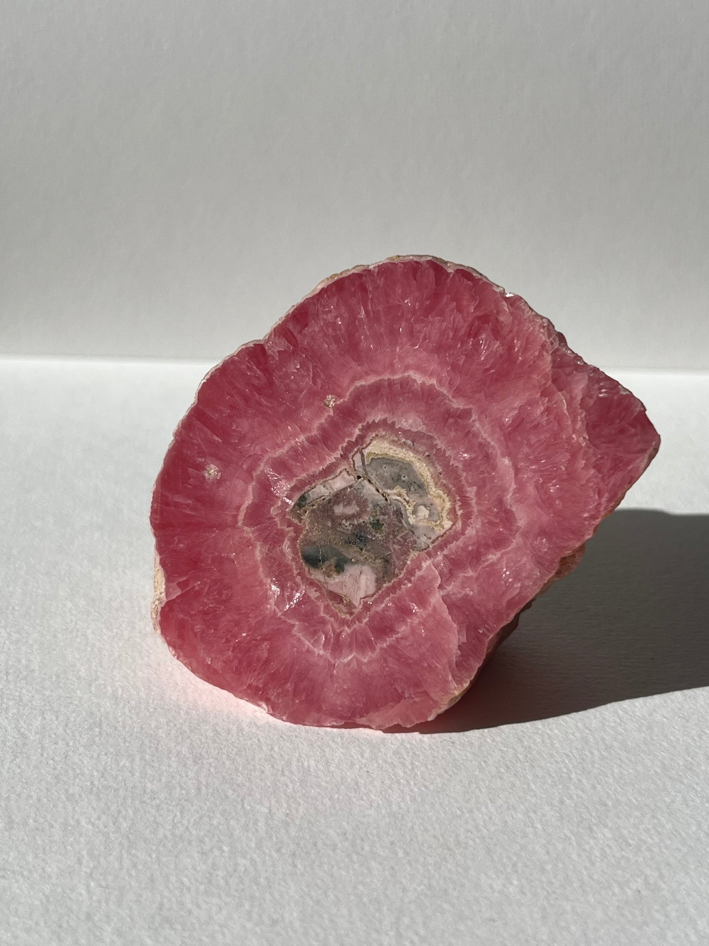 Old Stock Rhodochrosite Nodule Specimen A