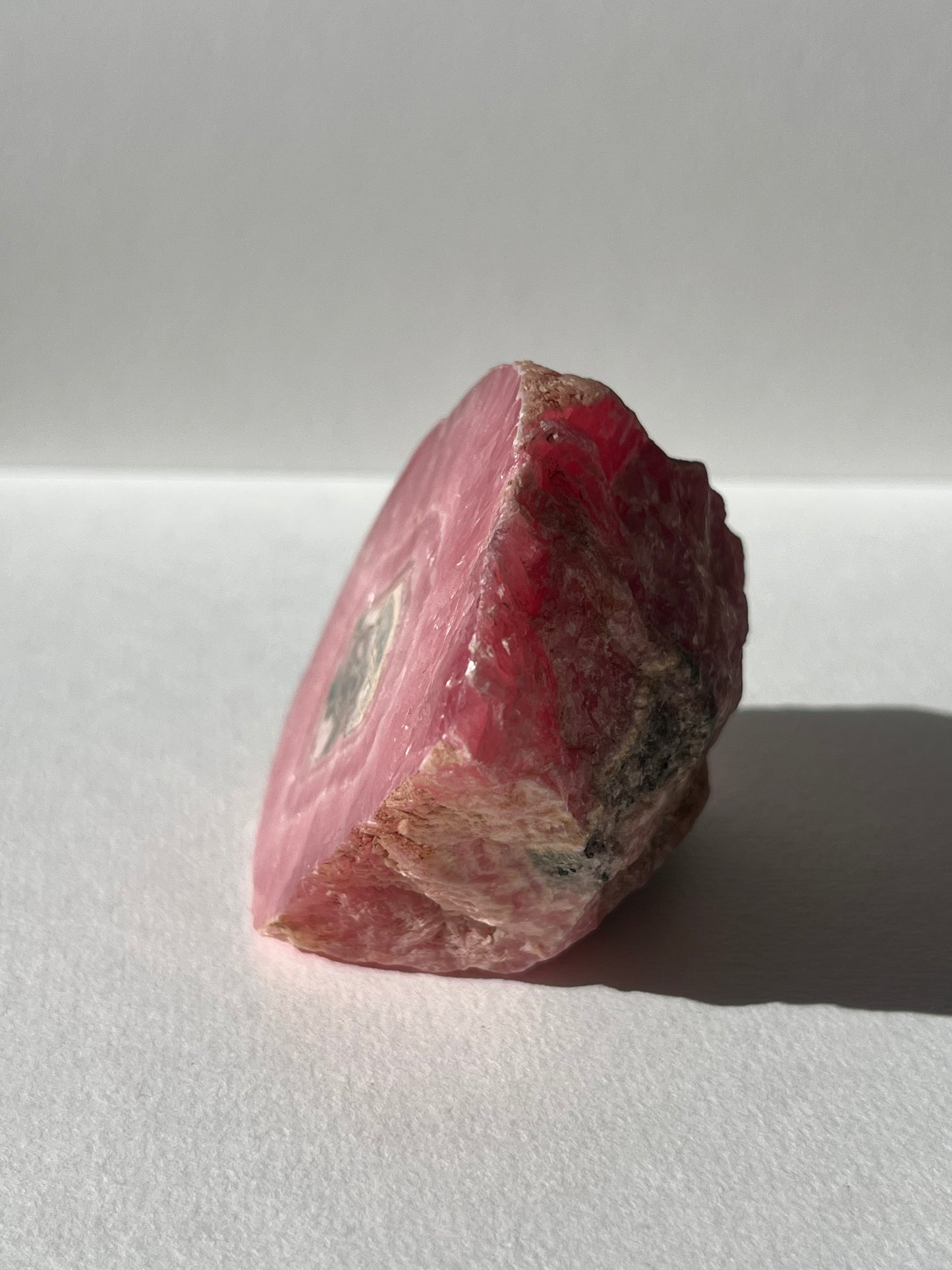 Old Stock Rhodochrosite Nodule Specimen A
