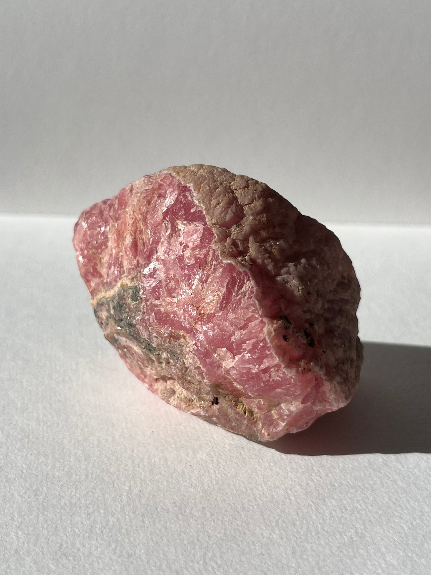 Old Stock Rhodochrosite Nodule Specimen A