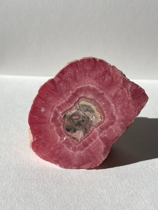 Old Stock Rhodochrosite Nodule Specimen A
