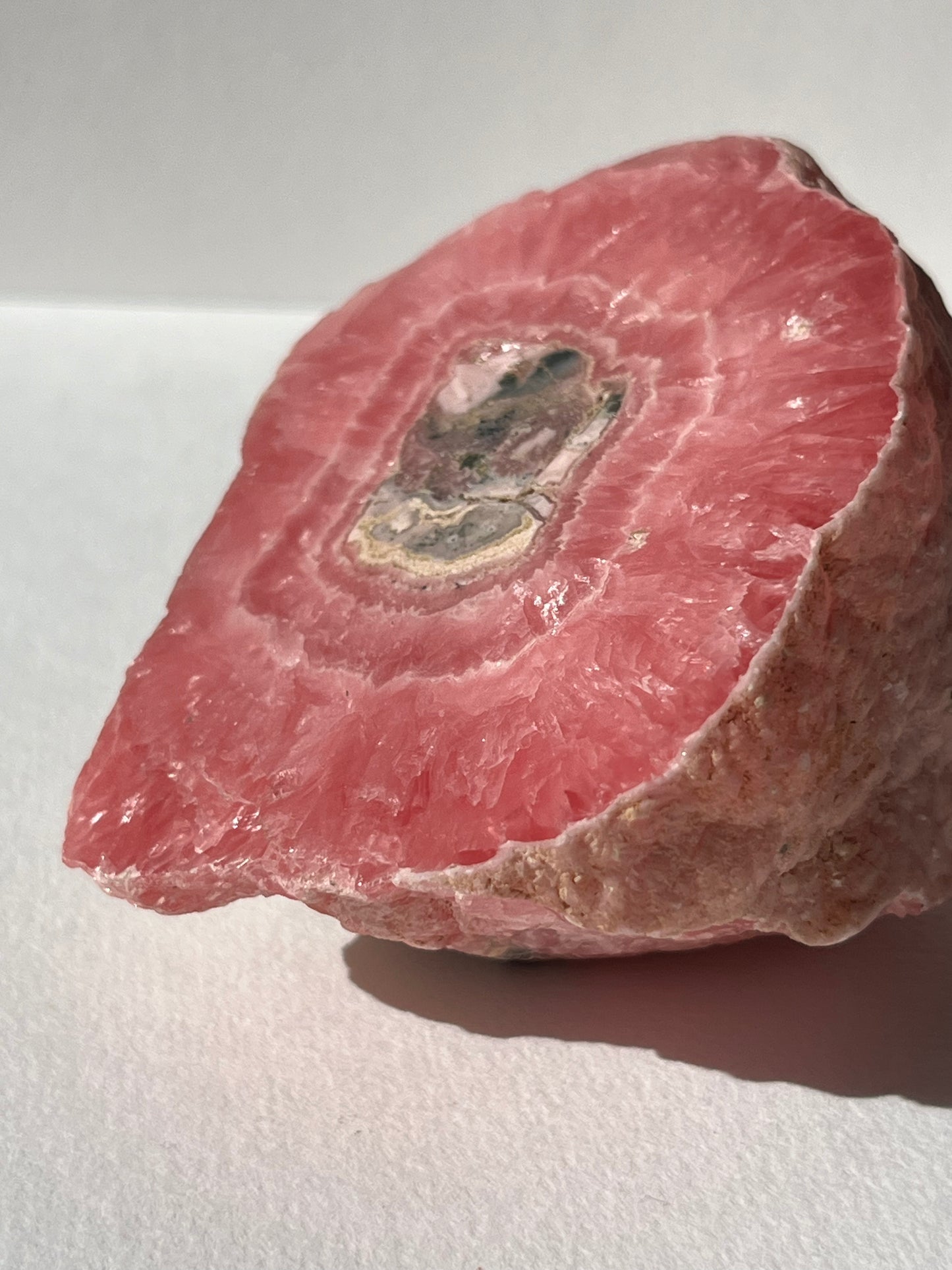 Old Stock Rhodochrosite Nodule Specimen A