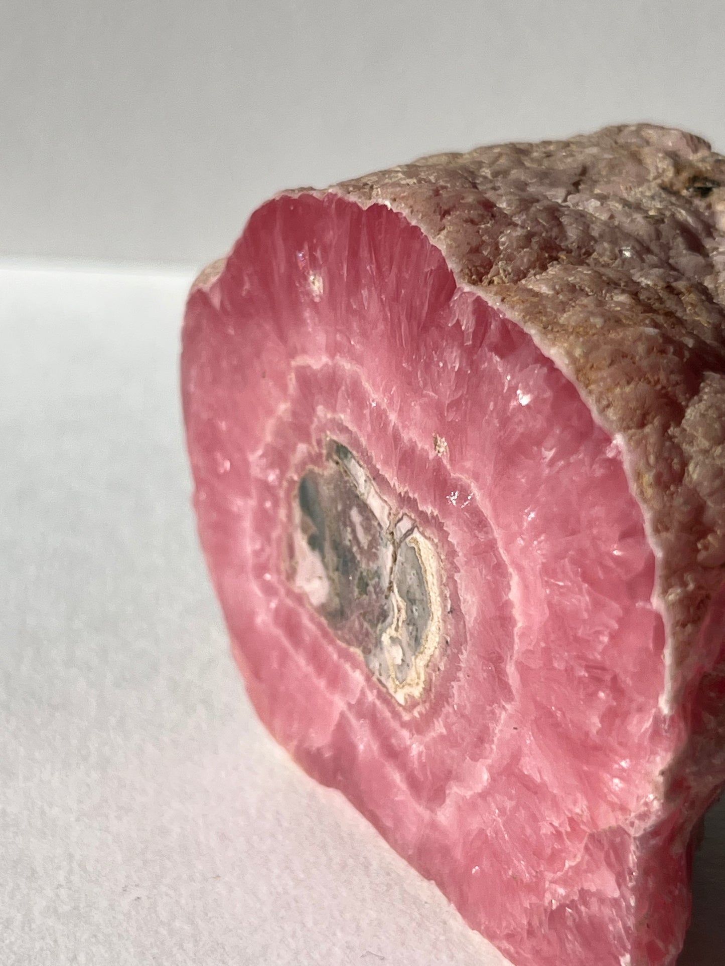 Old Stock Rhodochrosite Nodule Specimen A
